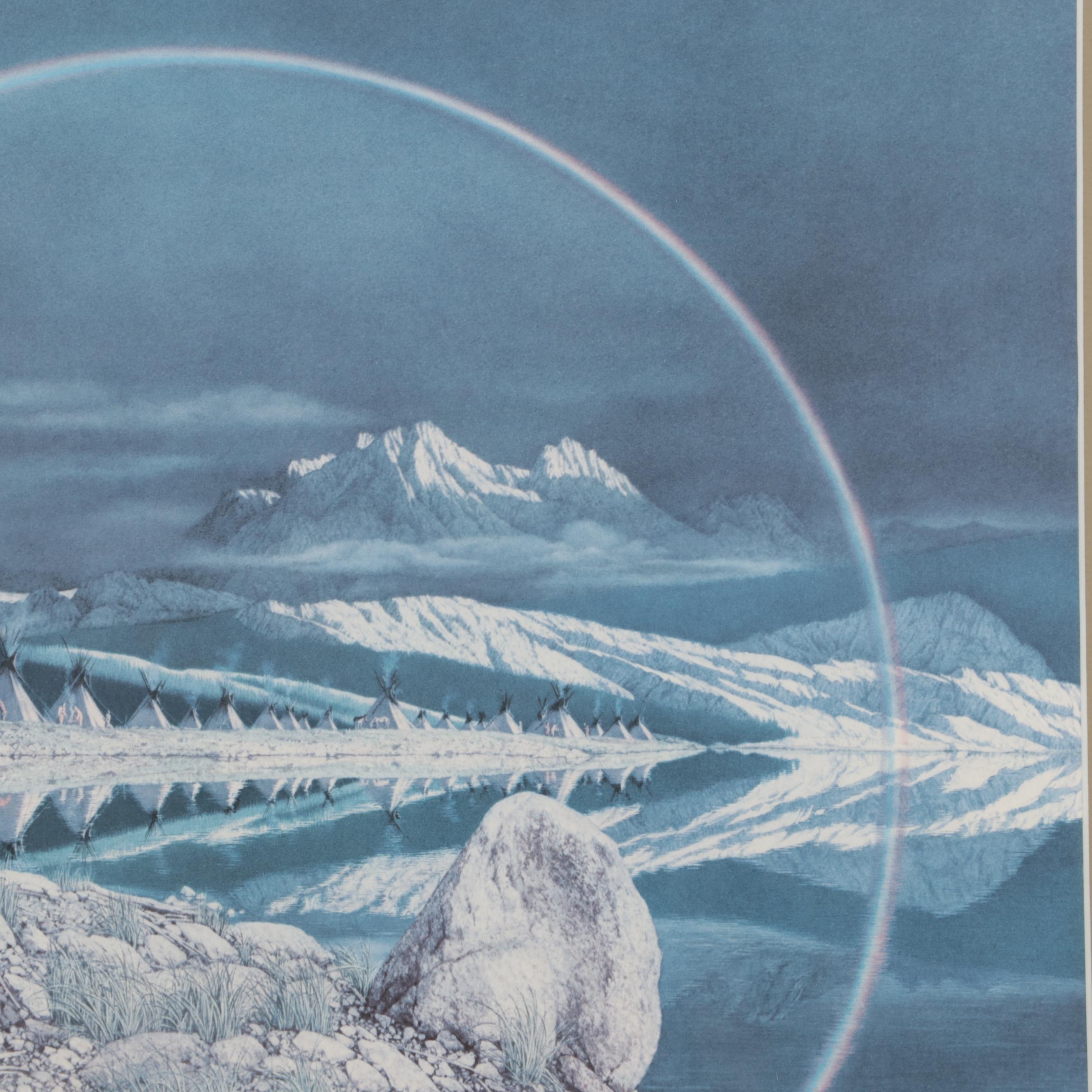 Bev Doolittle Offset Lithograph "The Sentinel," 1991