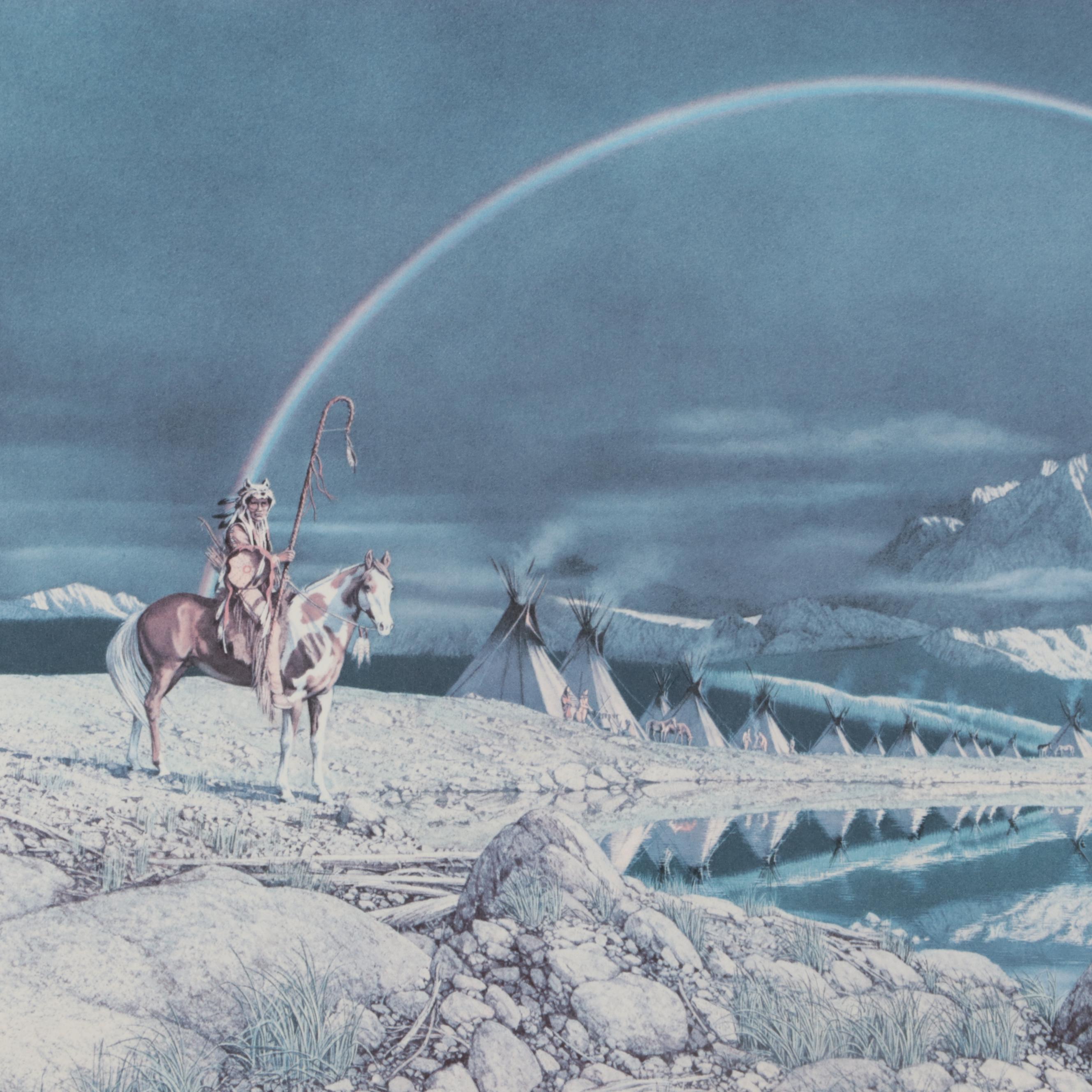 Bev Doolittle Offset Lithograph "The Sentinel," 1991