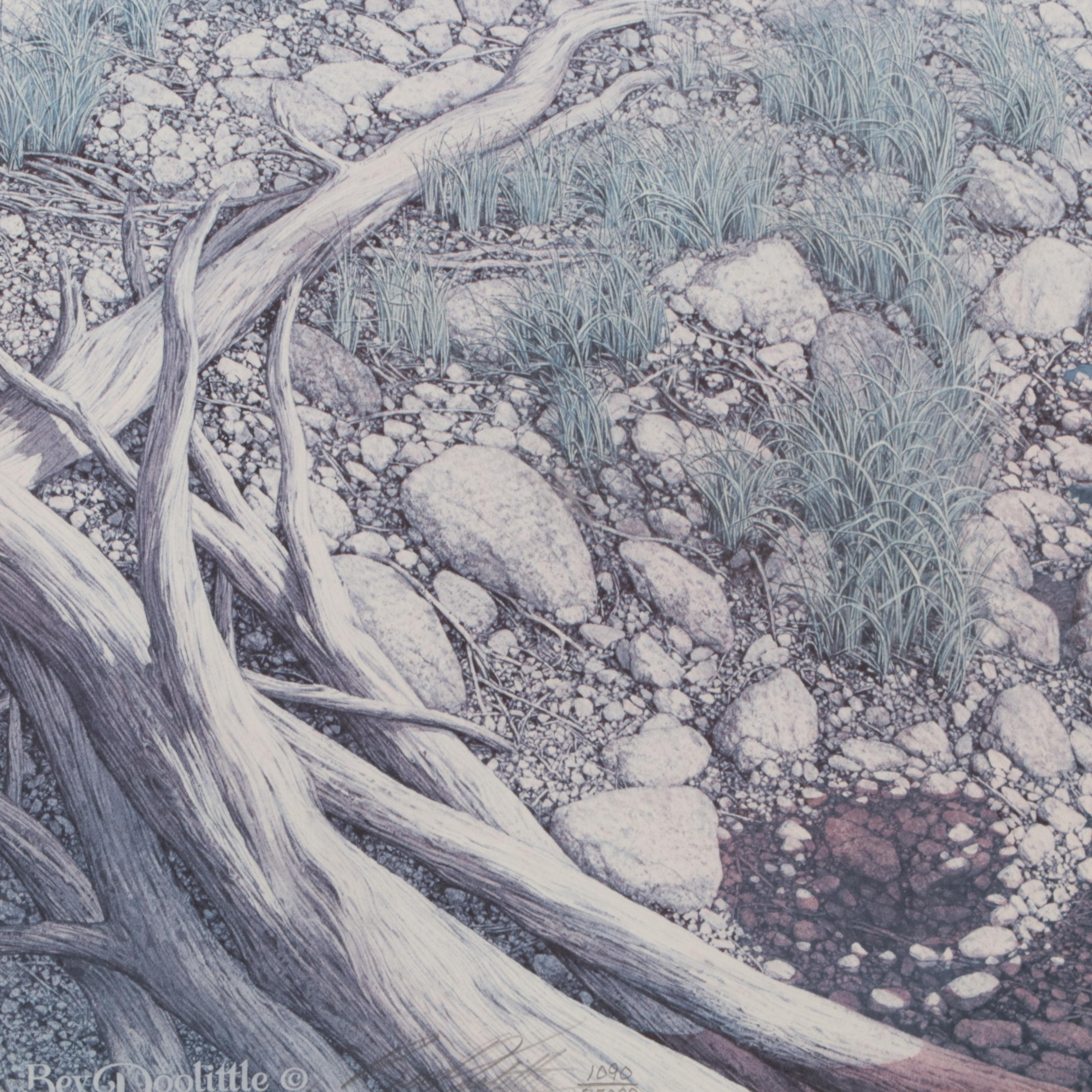 Bev Doolittle Offset Lithograph "The Sentinel," 1991