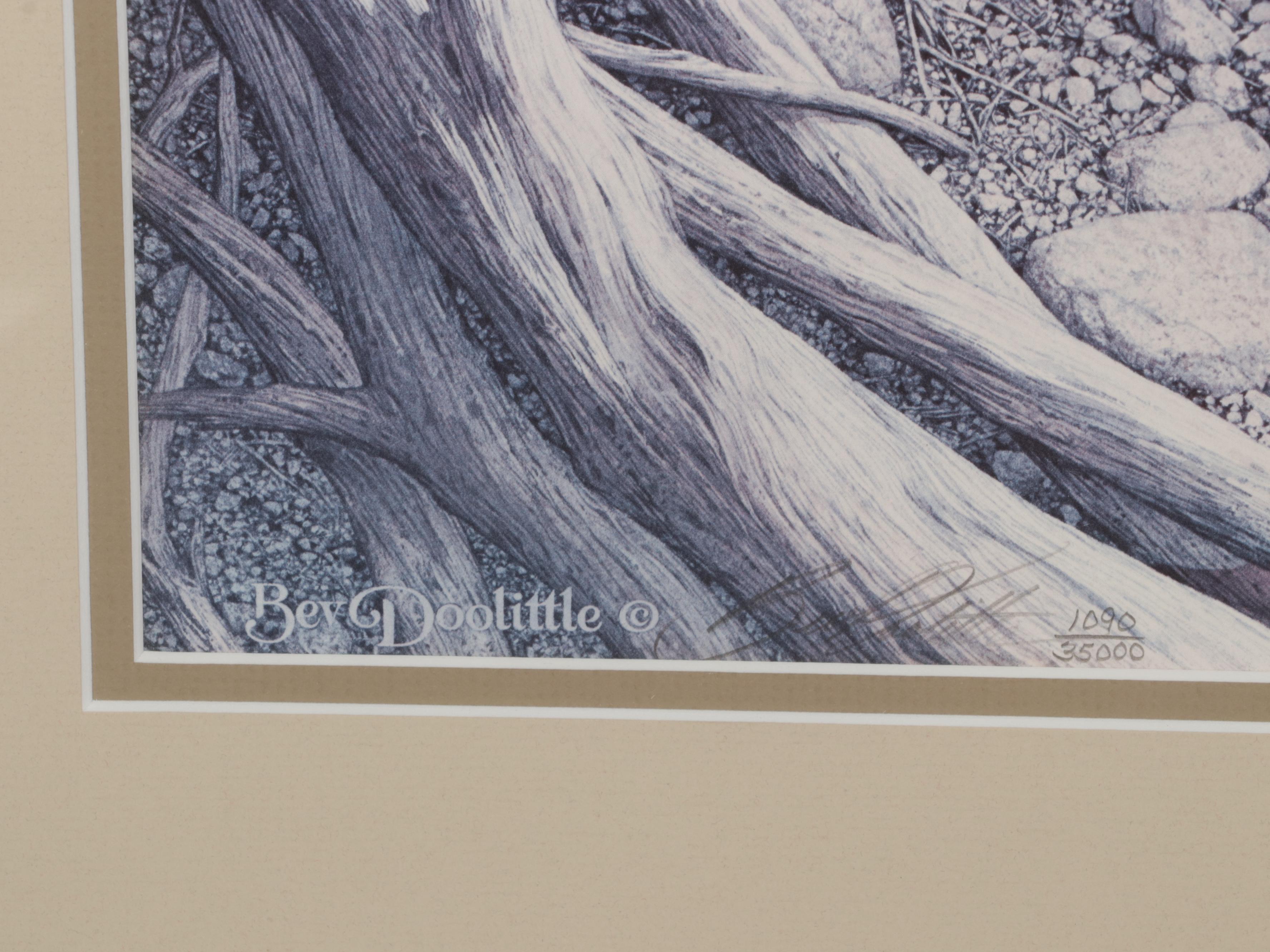 Bev Doolittle Offset Lithograph "The Sentinel," 1991