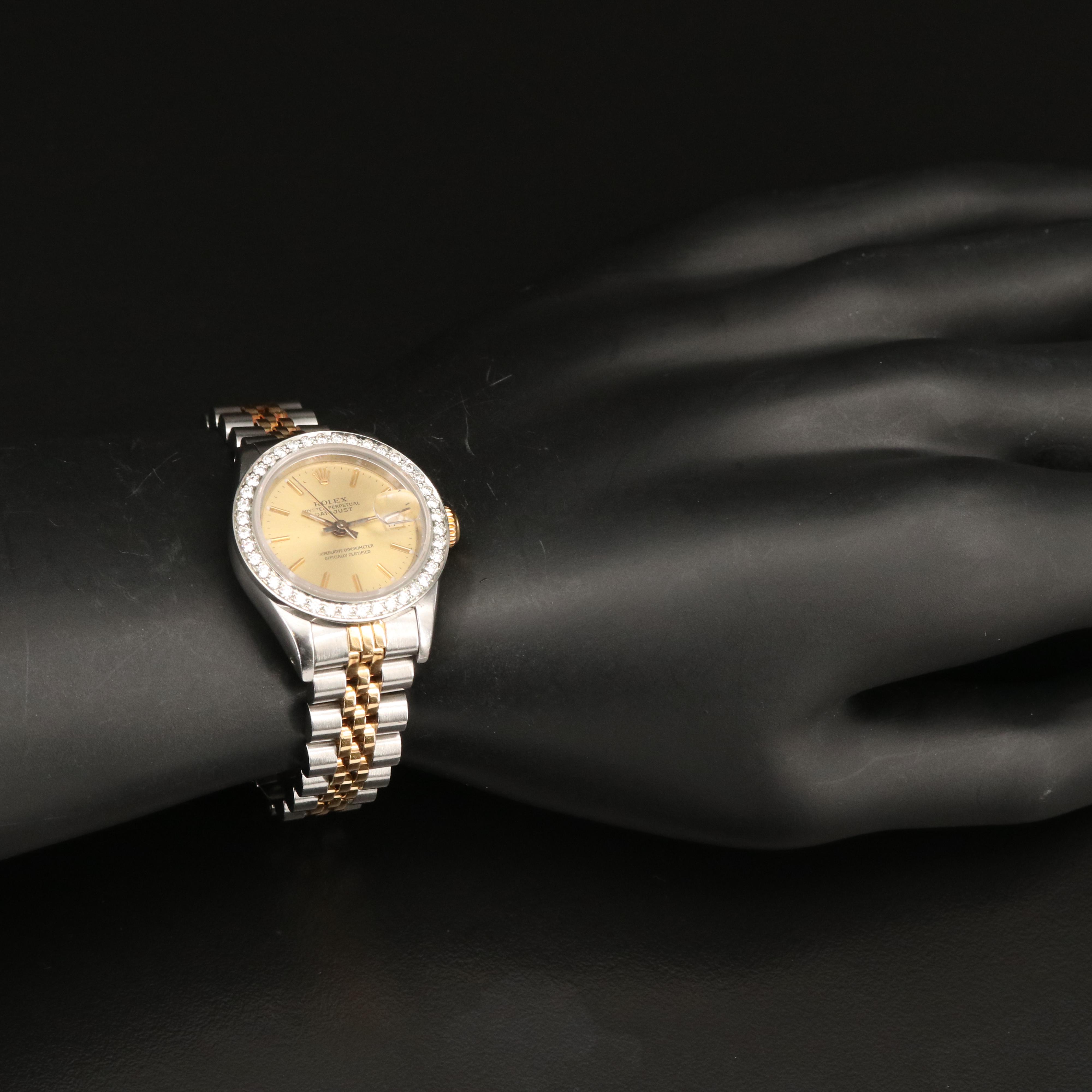 1987 Rolex Oyster Perpetual Datejust Diamond Watch