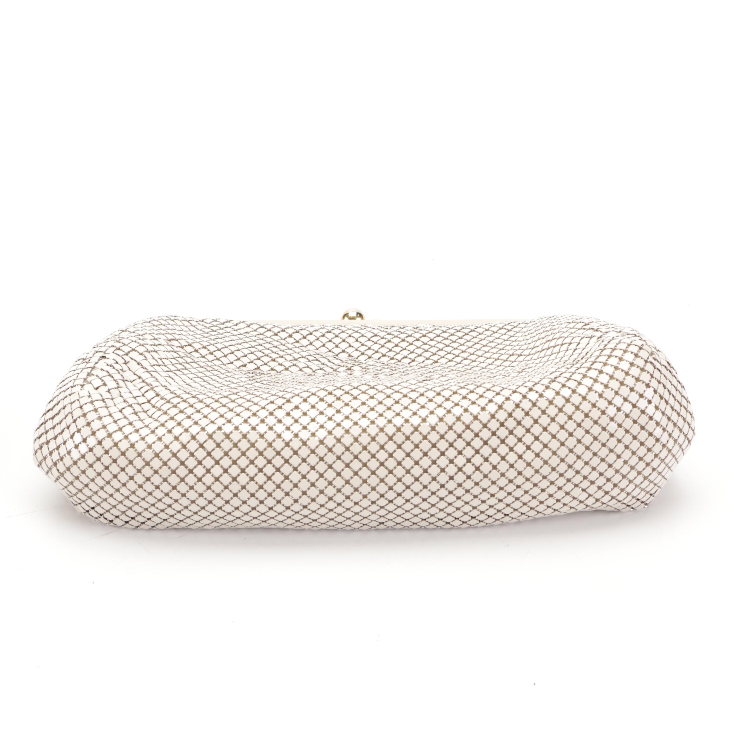 Whiting & Davis Enamel Mesh Crossbody Clutch with Other Beaded Bags