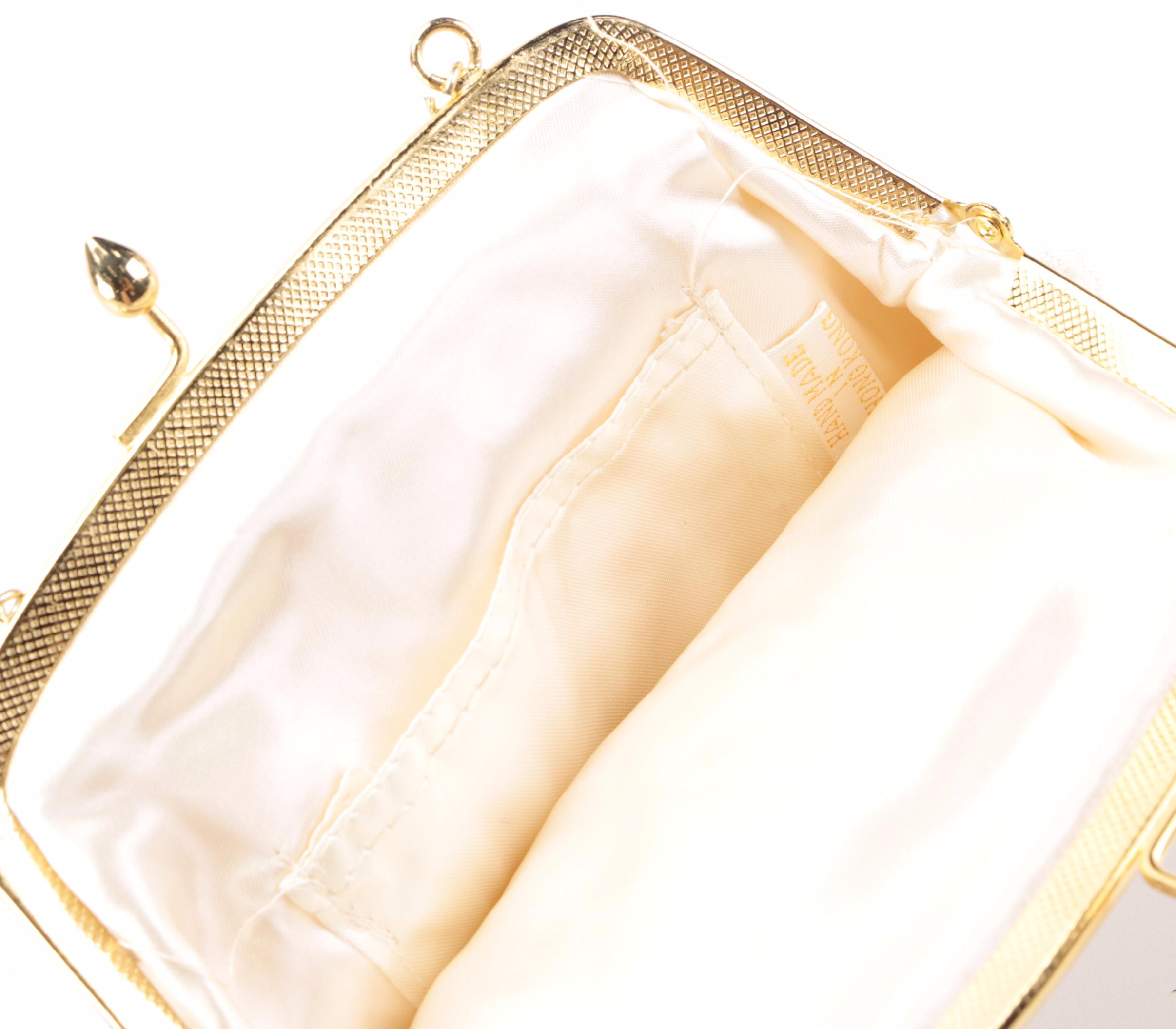 Whiting & Davis Enamel Mesh Crossbody Clutch with Other Beaded Bags