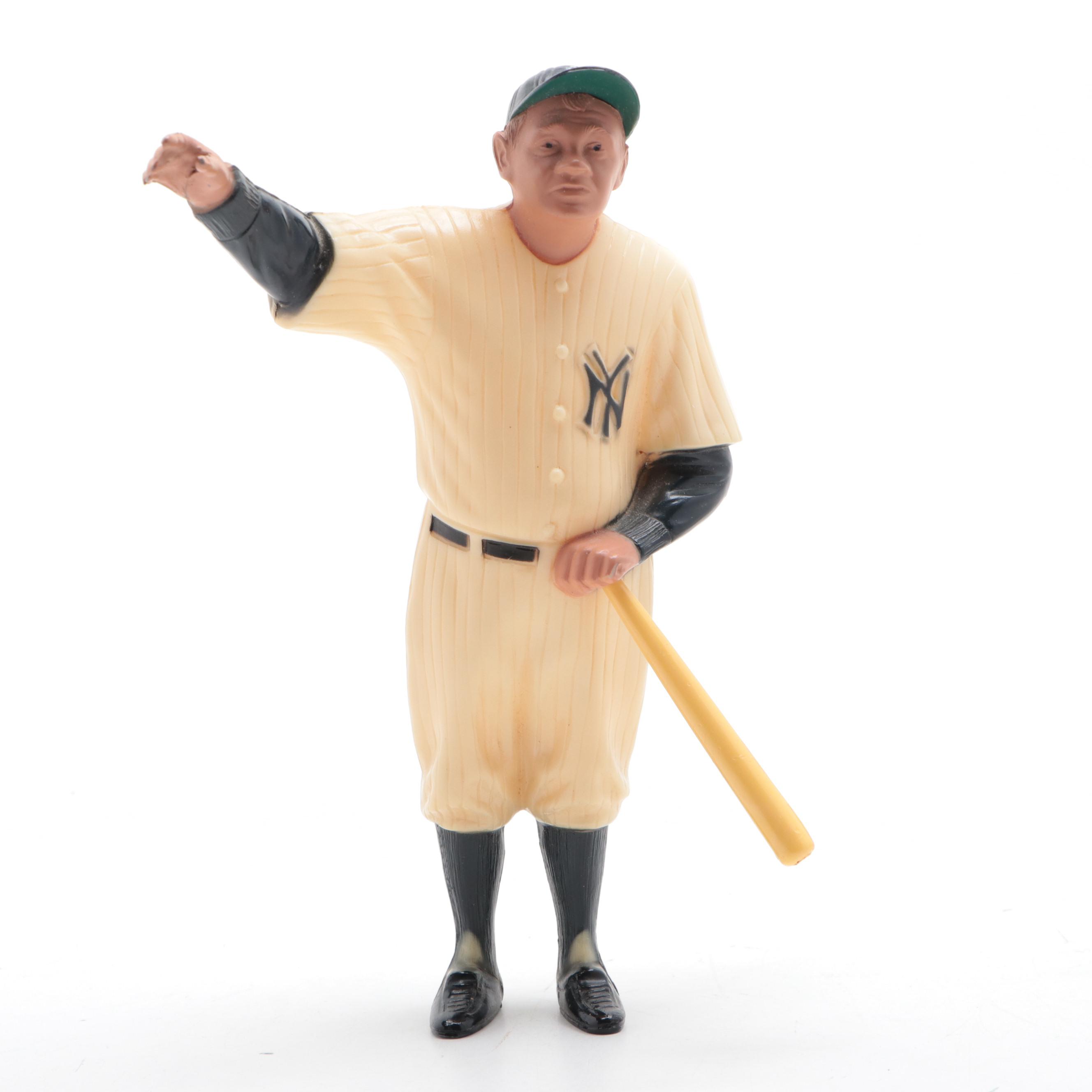 Hartland MLB Babe Ruth New York Yankees Plastic Figurine, 1950s