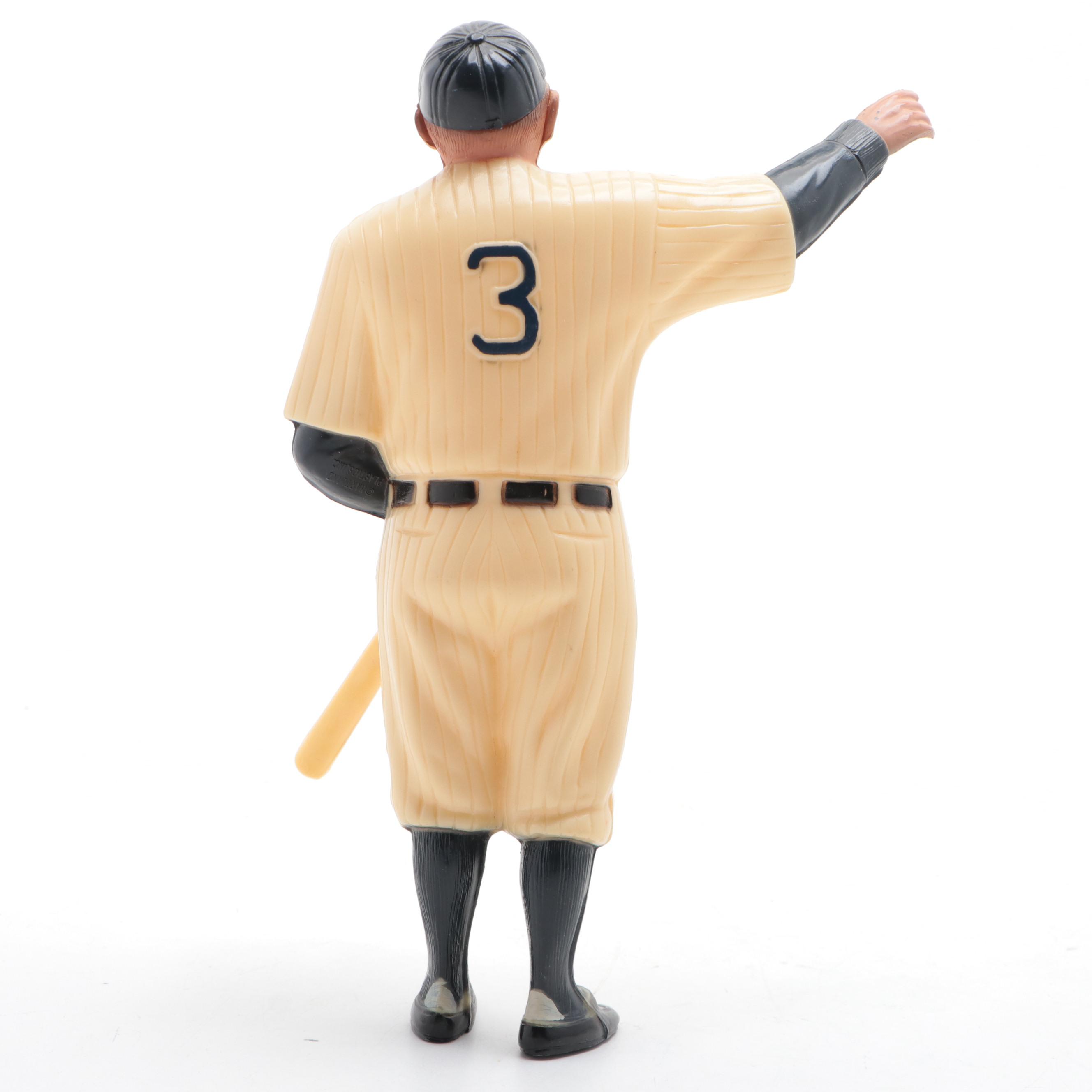 Hartland MLB Babe Ruth New York Yankees Plastic Figurine, 1950s