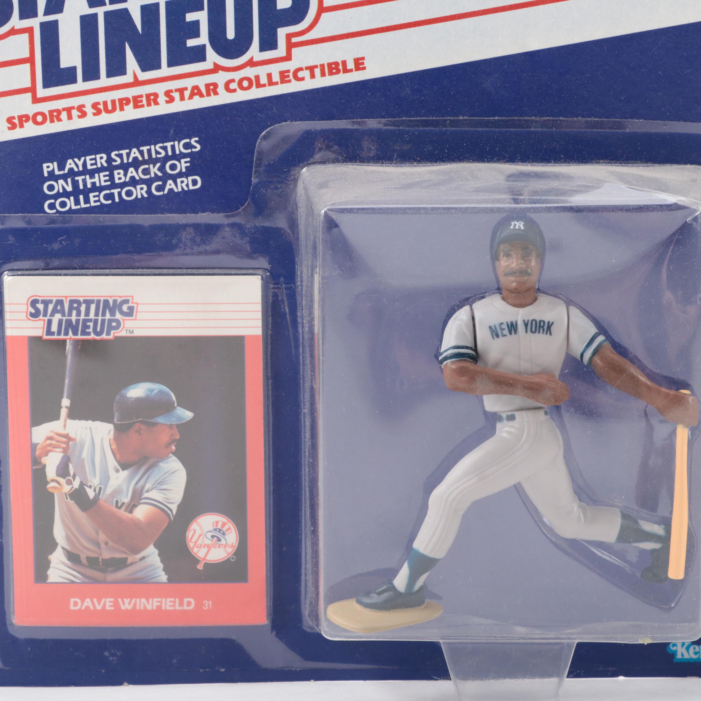 1988 Kenner Starting Lineup Baseball  Winfield, Coleman, Smith, More Figures