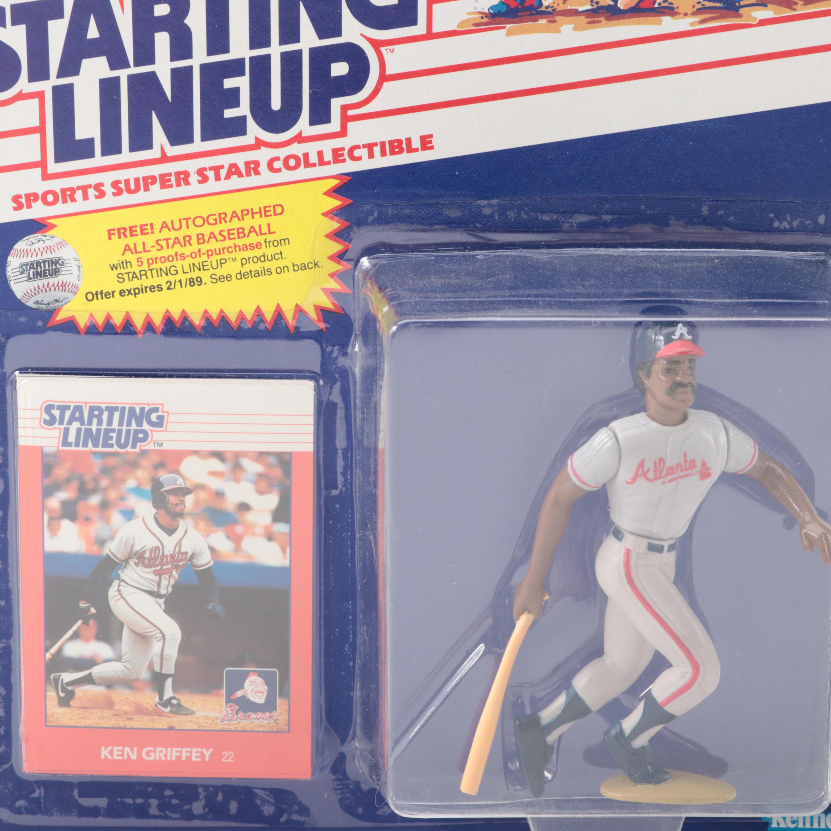 1988 Kenner Starting Lineup Baseball  Winfield, Coleman, Smith, More Figures