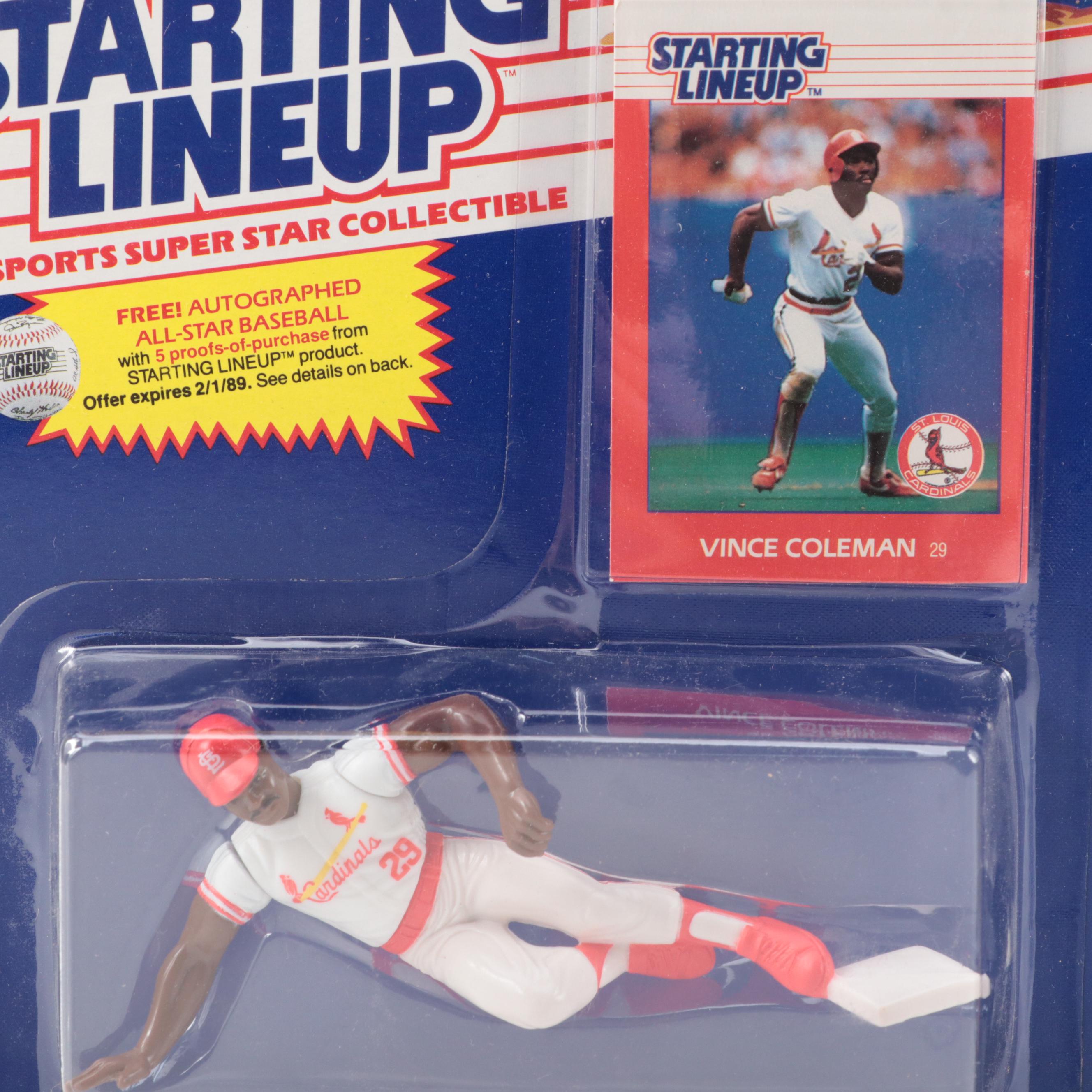 1988 Kenner Starting Lineup Baseball  Winfield, Coleman, Smith, More Figures