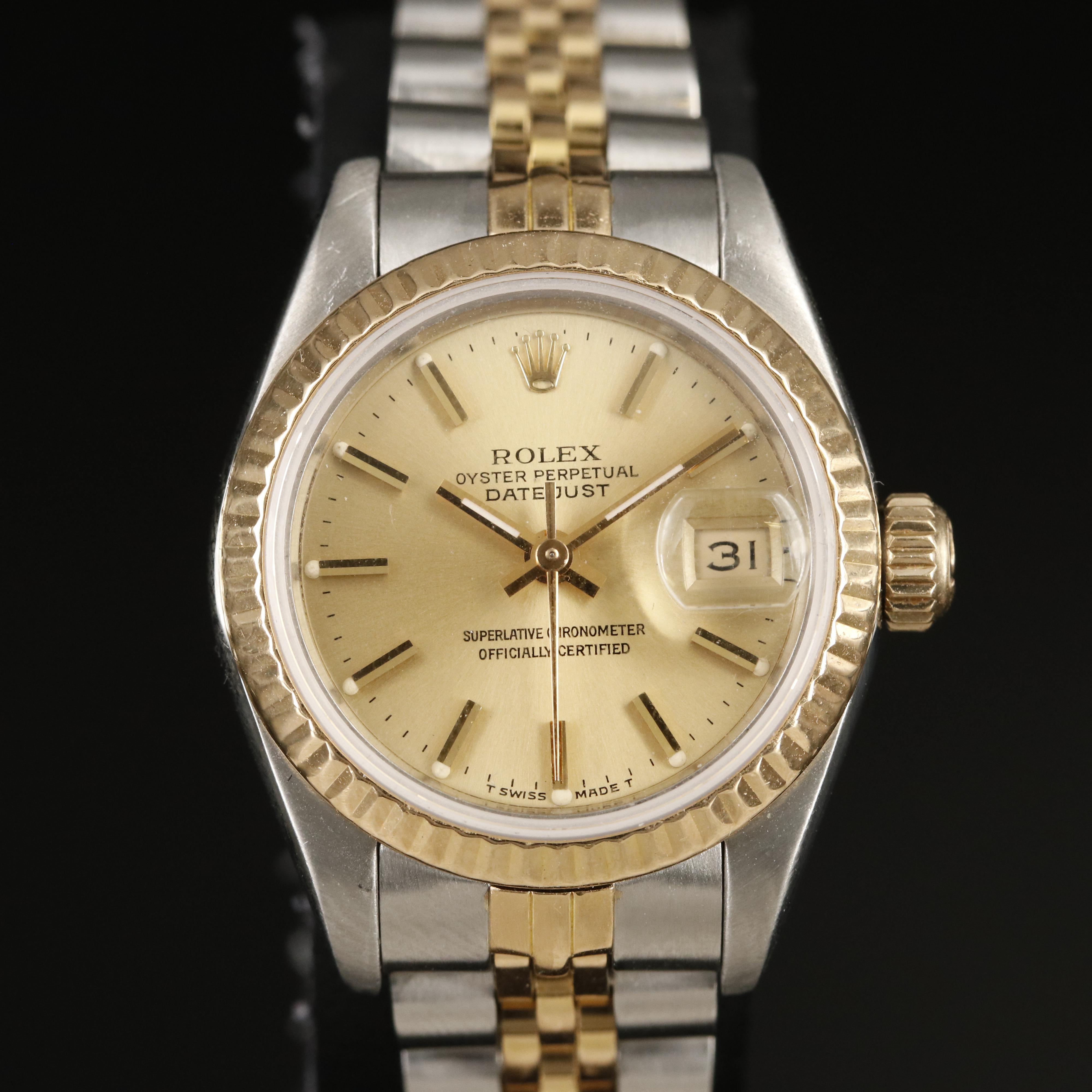 1986 Rolex Oyster Perpetual Datejust Watch