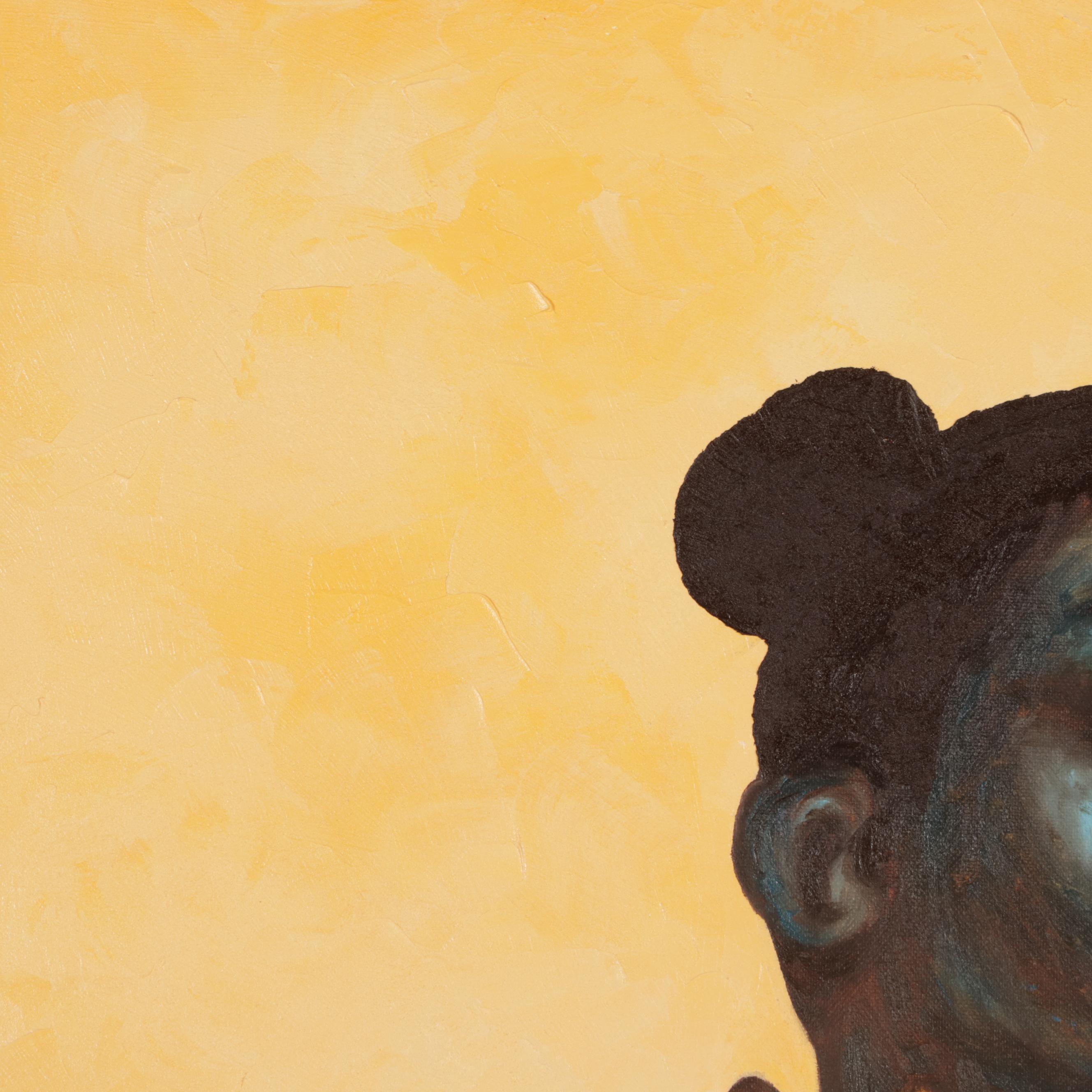 Oluwakemi Omowaire Portrait Oil Painting "Rebirth," 2022