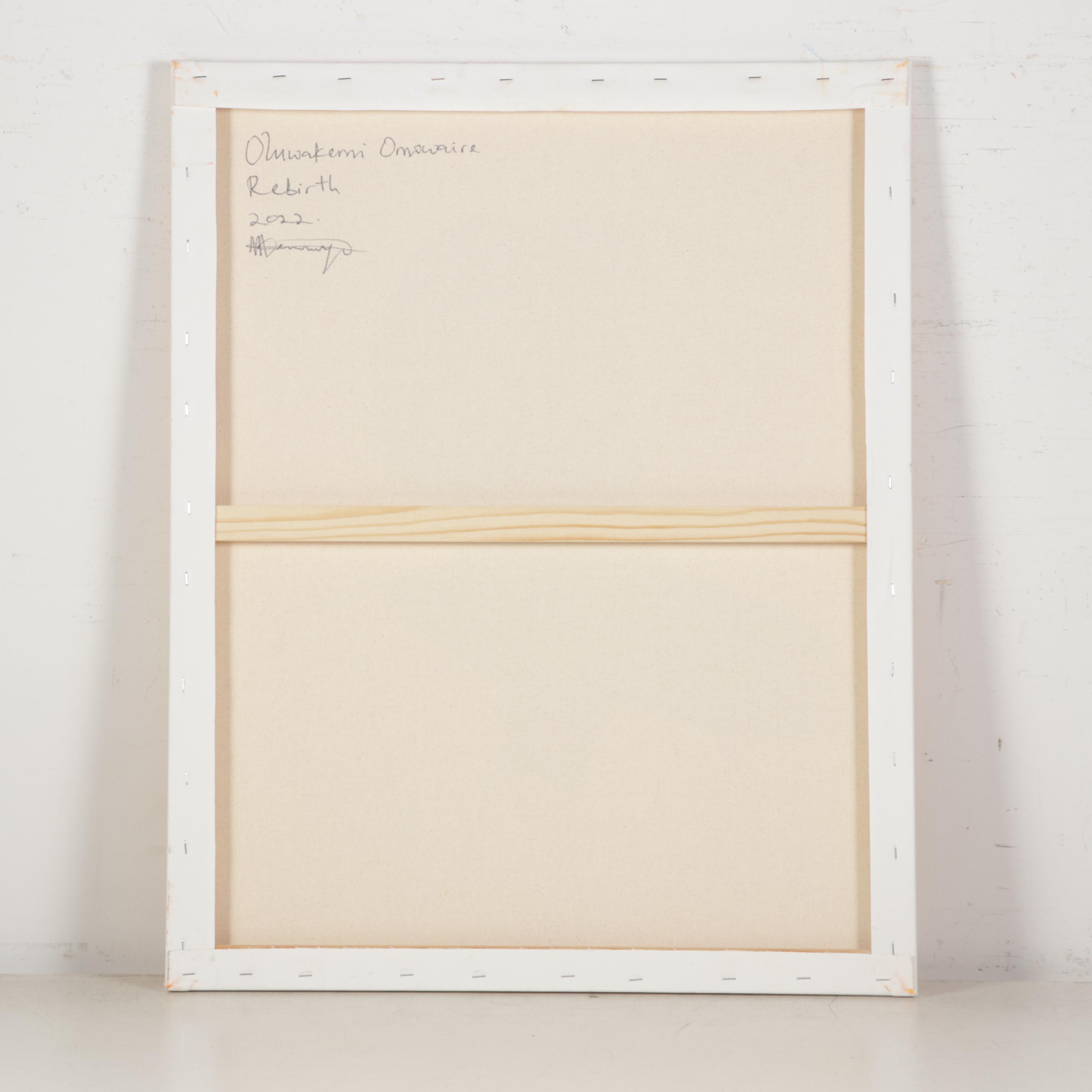 Oluwakemi Omowaire Portrait Oil Painting "Rebirth," 2022