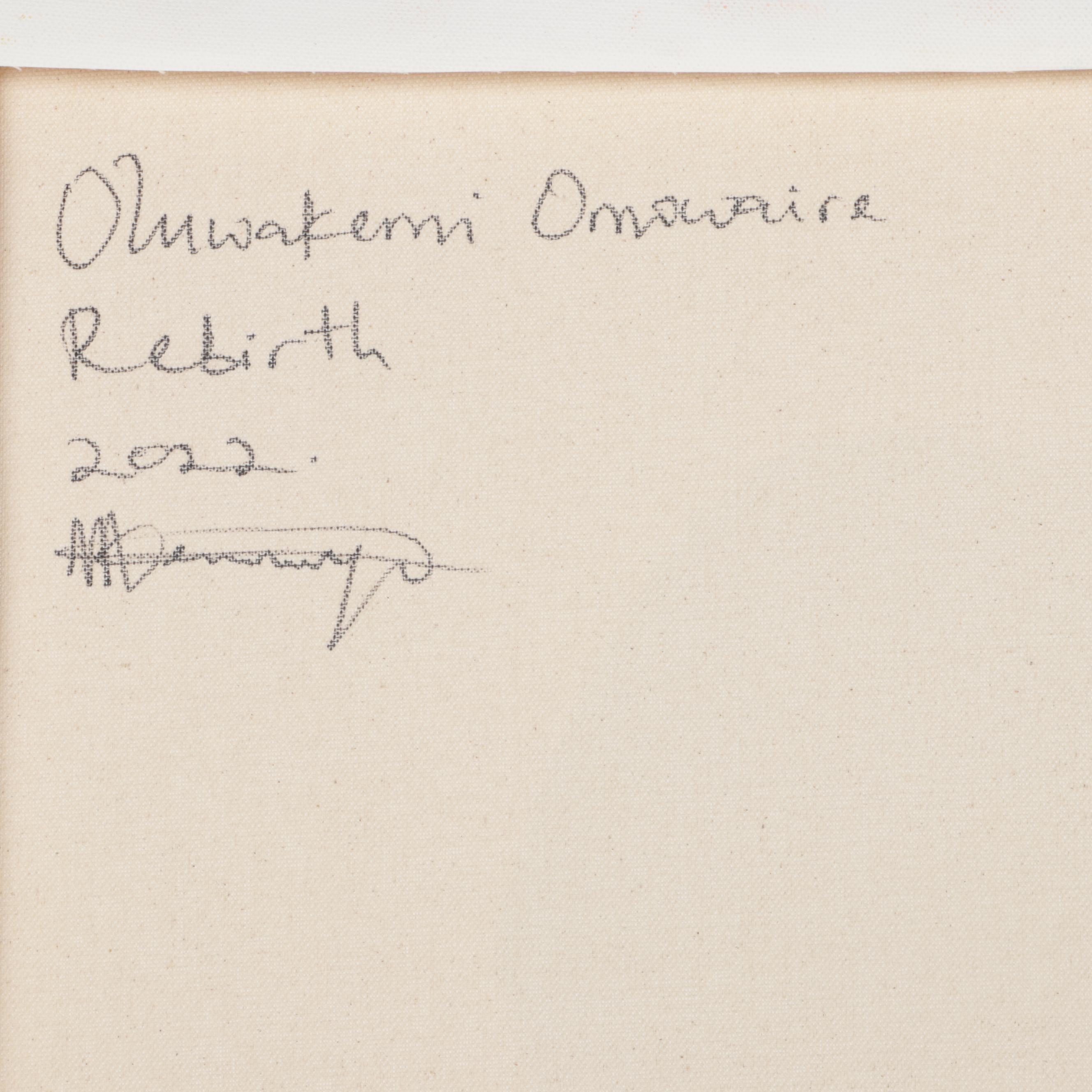 Oluwakemi Omowaire Portrait Oil Painting "Rebirth," 2022