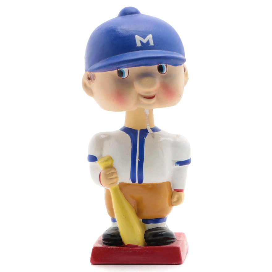 Japanese Nodder Composite Baseball Bobblehead