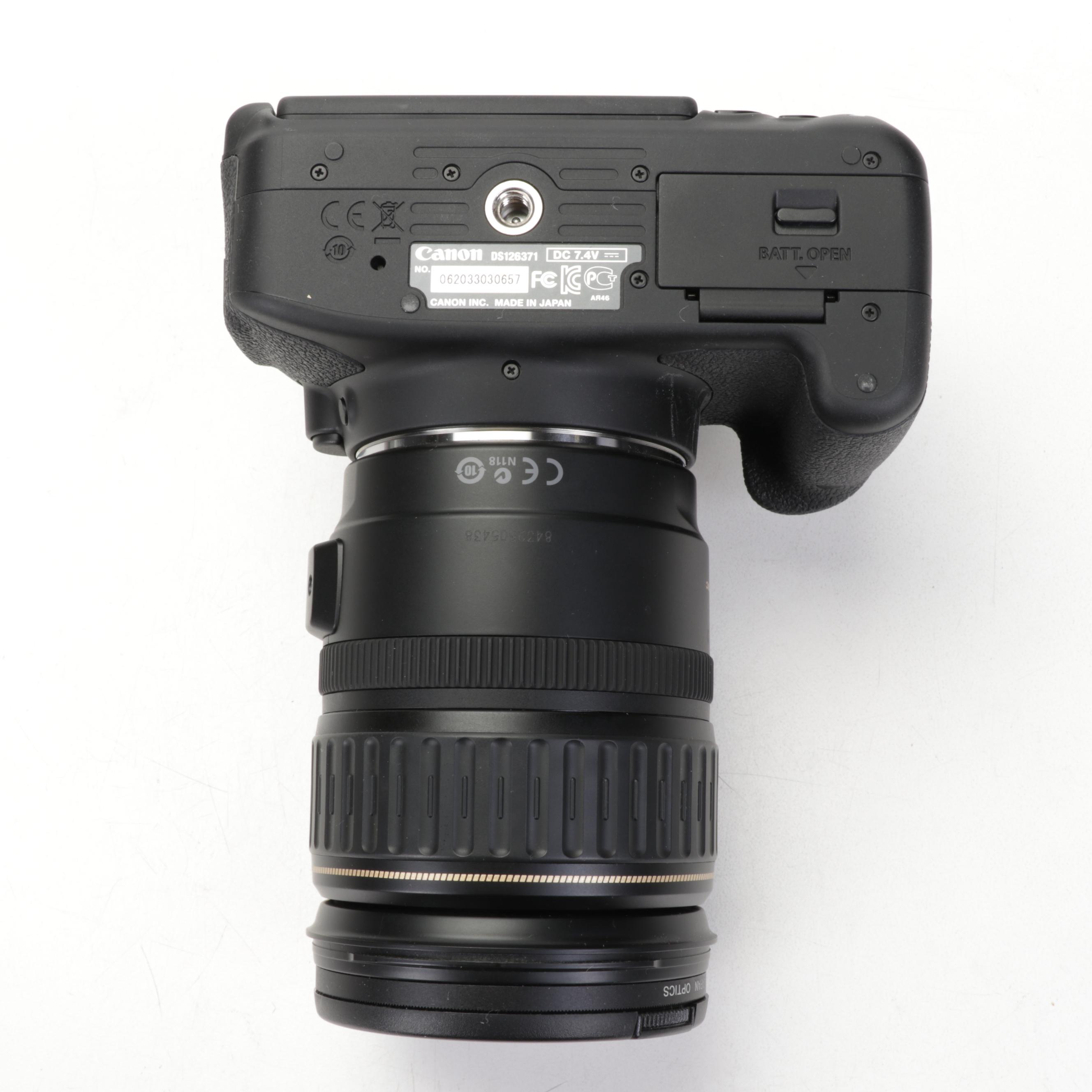 Canon EOS Rebel T4i DSLR with Canon Lenses and Case