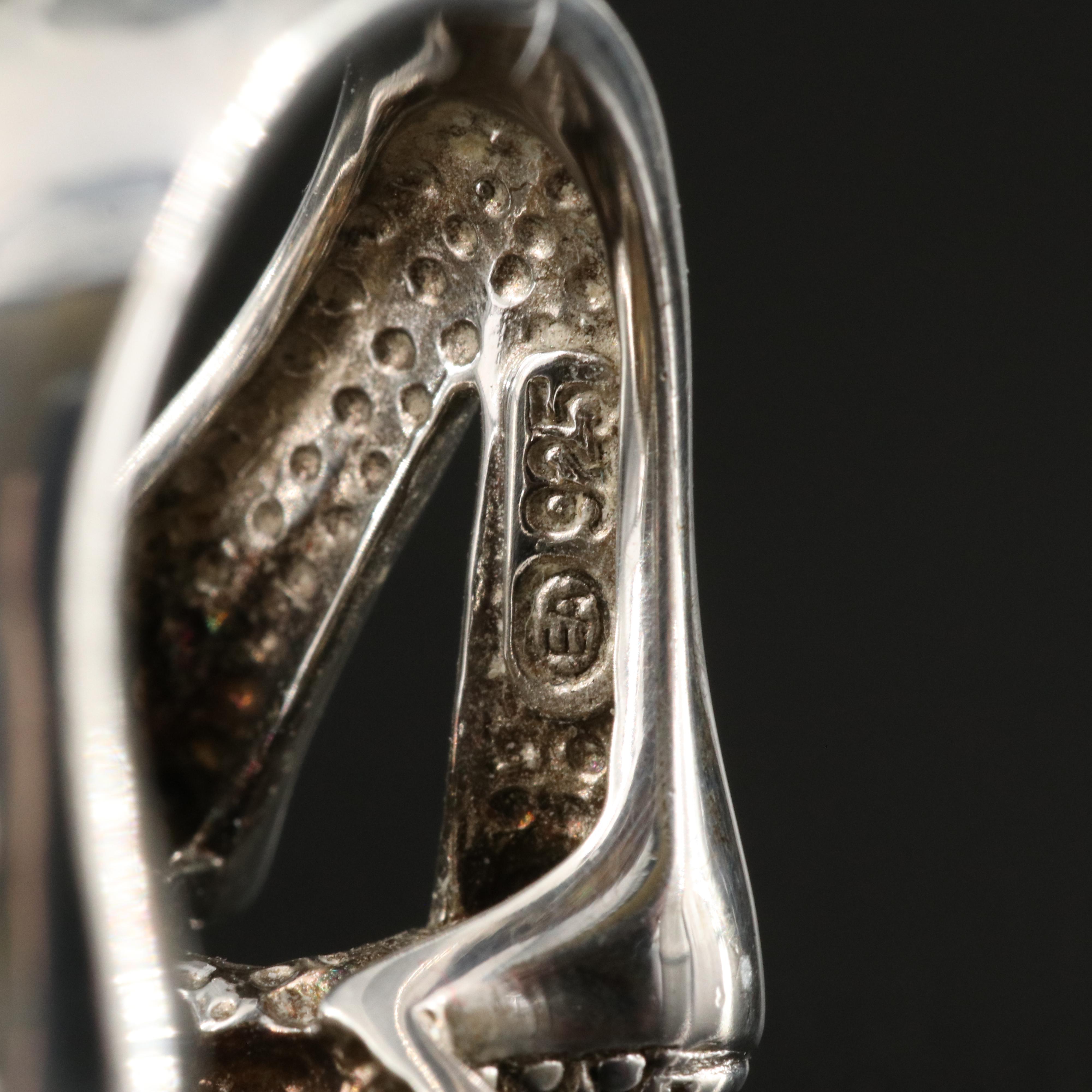 Sterling Skull Rings with Kinekt "Gear" Ring