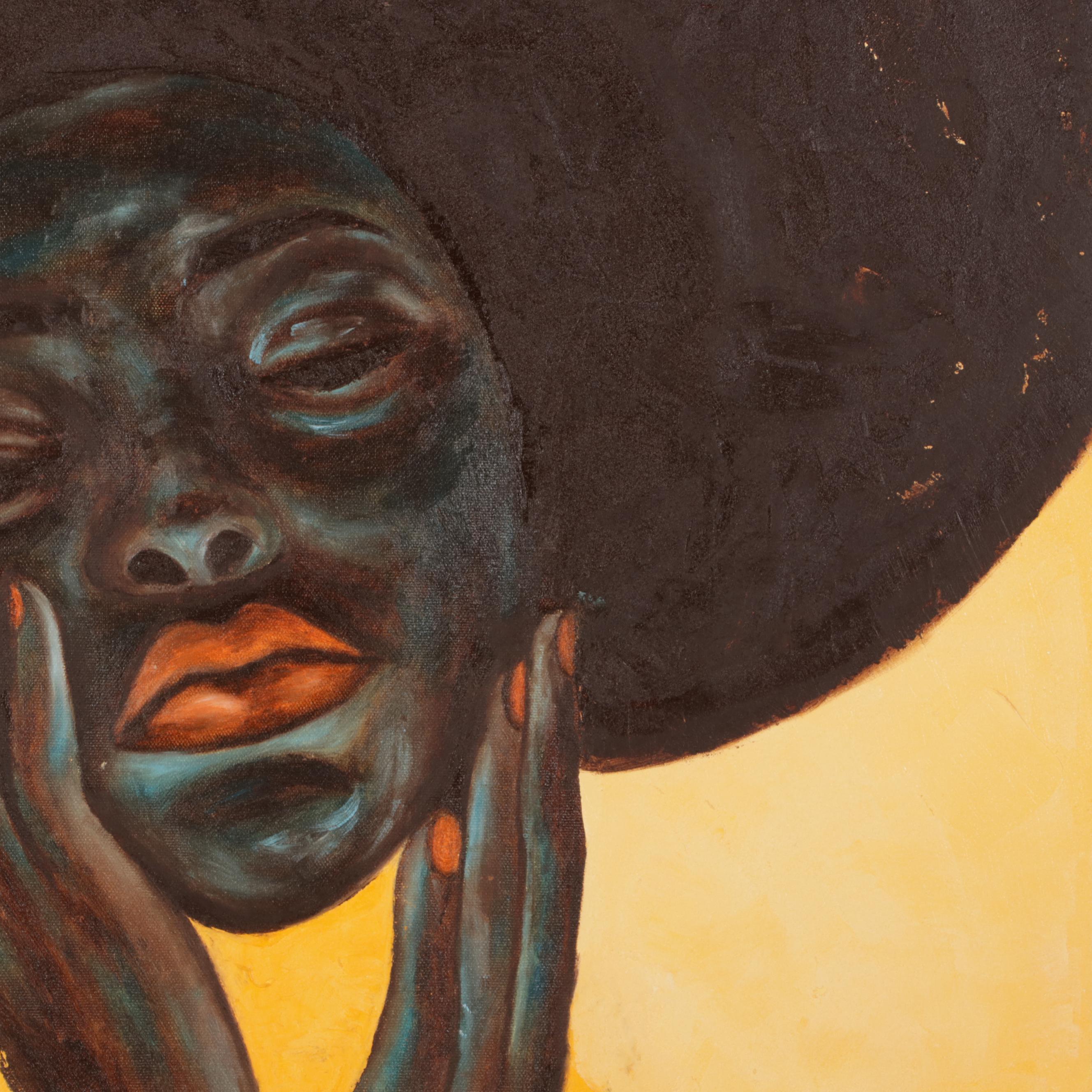 Oluwakemi Omowaire Oil Painting "The Best Is Yet To Come," 2022