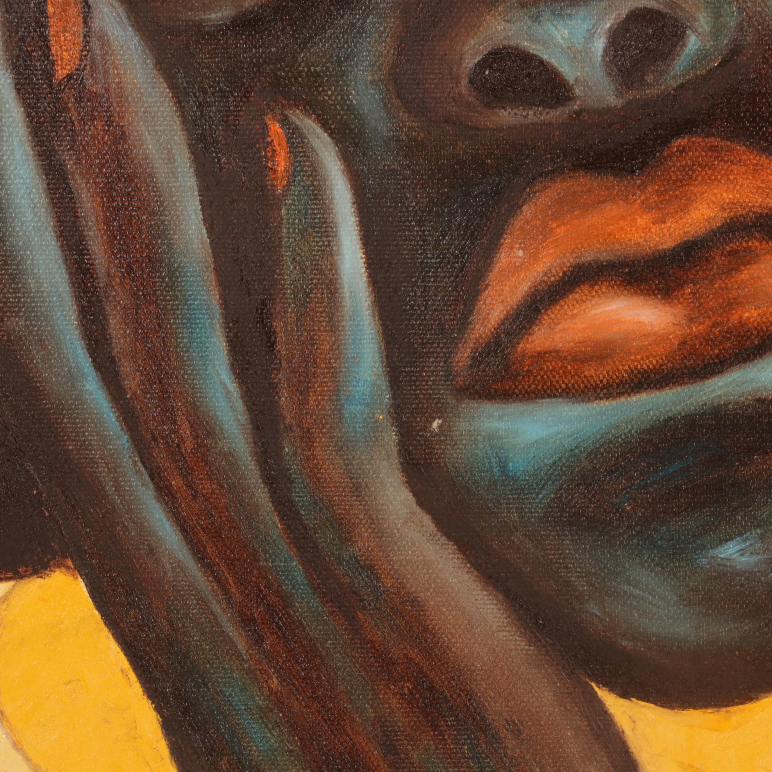 Oluwakemi Omowaire Oil Painting "The Best Is Yet To Come," 2022