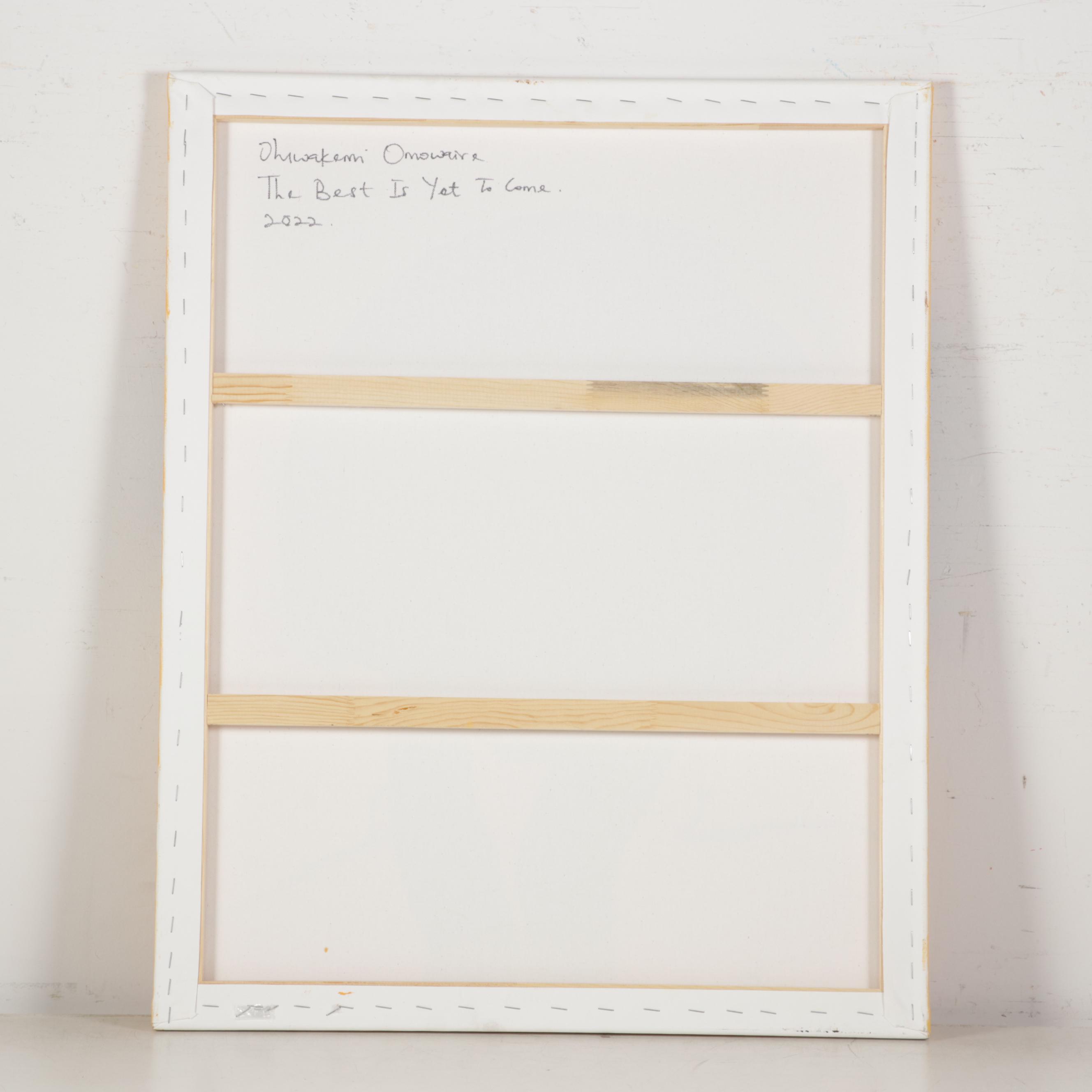 Oluwakemi Omowaire Oil Painting "The Best Is Yet To Come," 2022