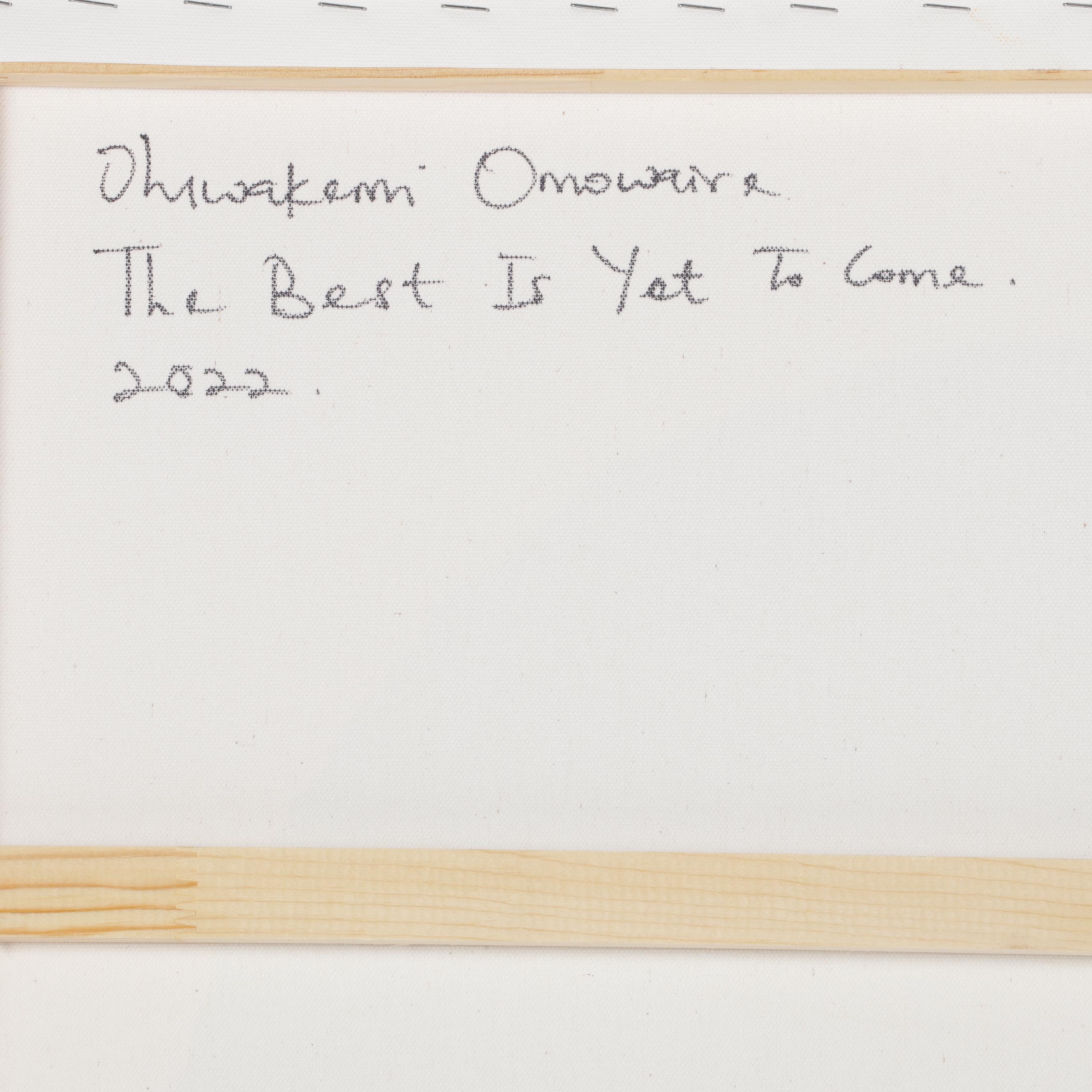 Oluwakemi Omowaire Oil Painting "The Best Is Yet To Come," 2022