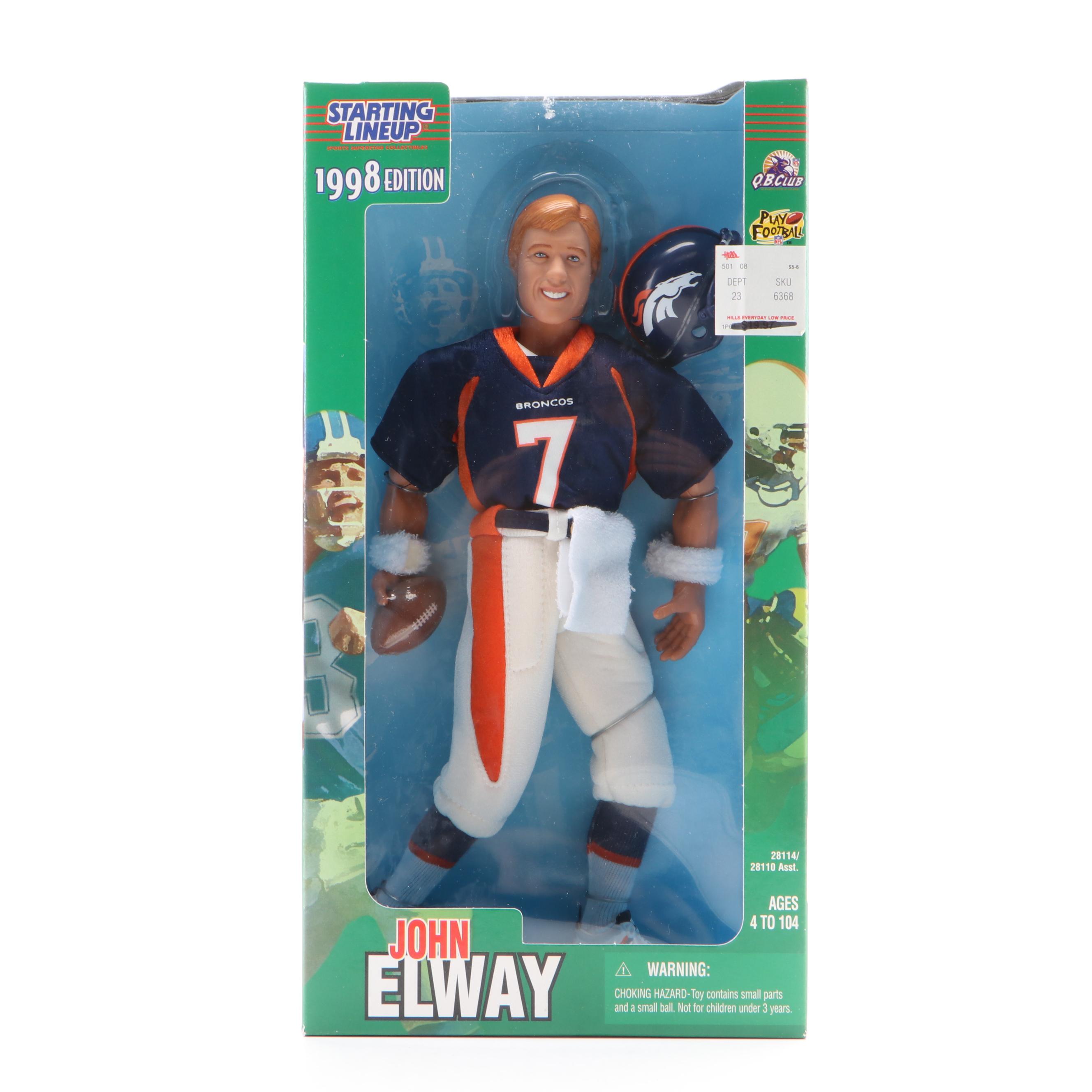 Kenner Starting Lineup Brett Favre and Other Football Action Figures