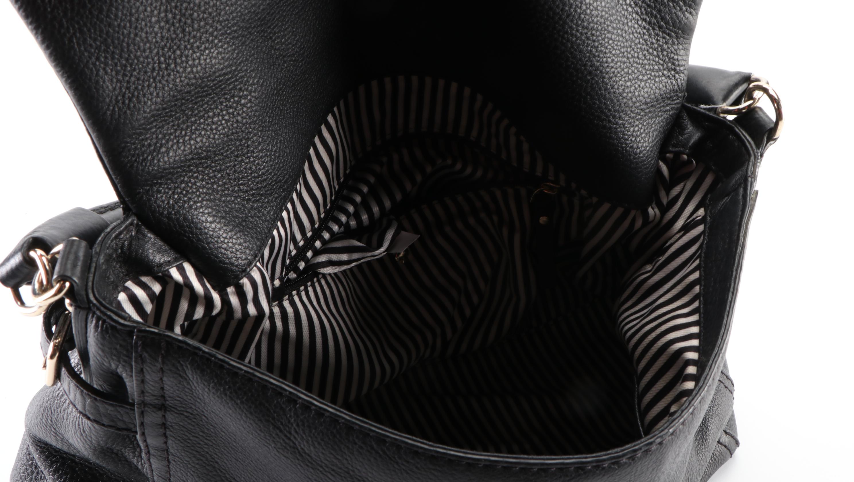 Kate Spade Leather Cobble Hill Little Minka Bag and Bay Street Sandra Wallet