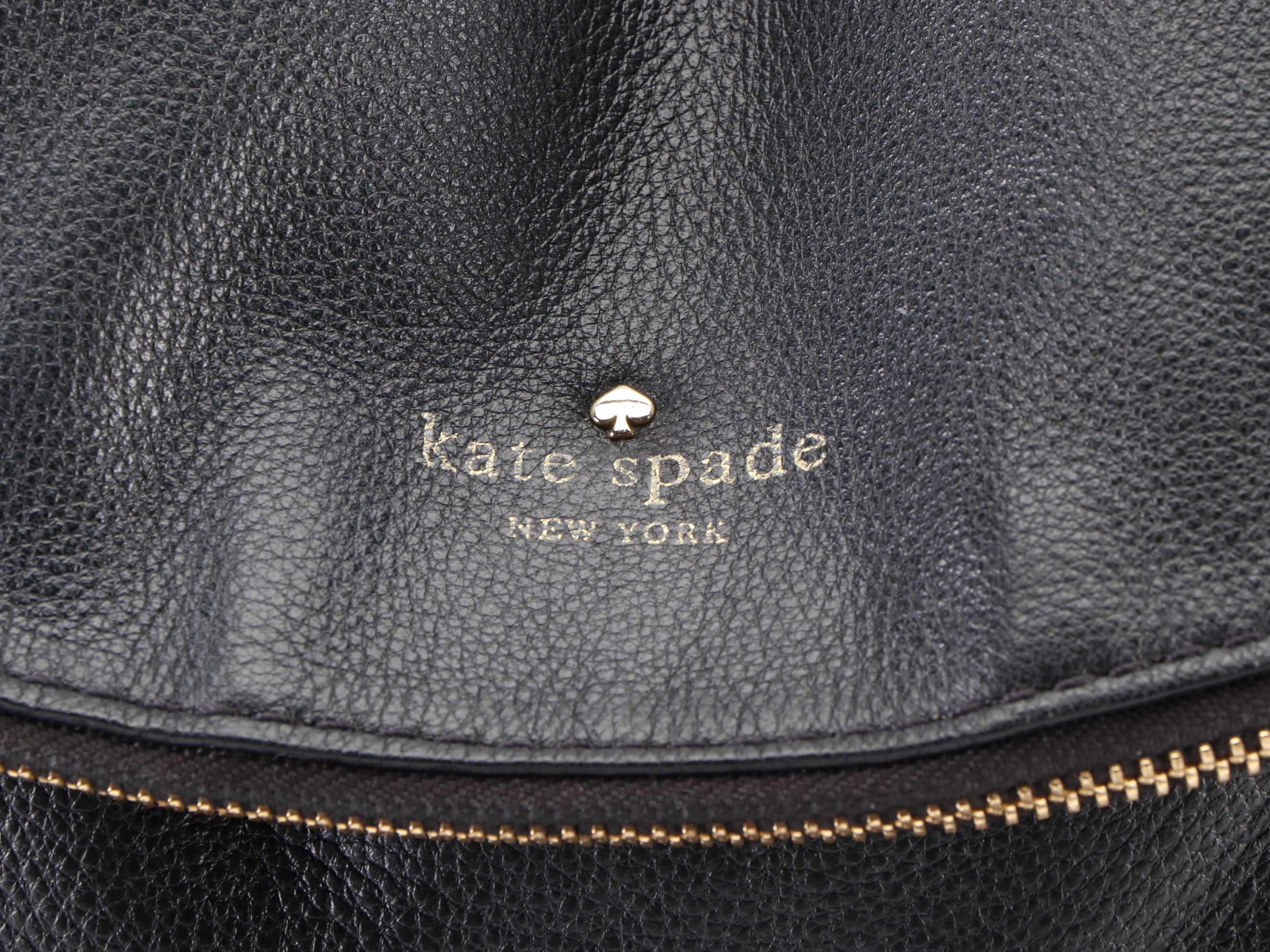 Kate Spade Leather Cobble Hill Little Minka Bag and Bay Street Sandra Wallet