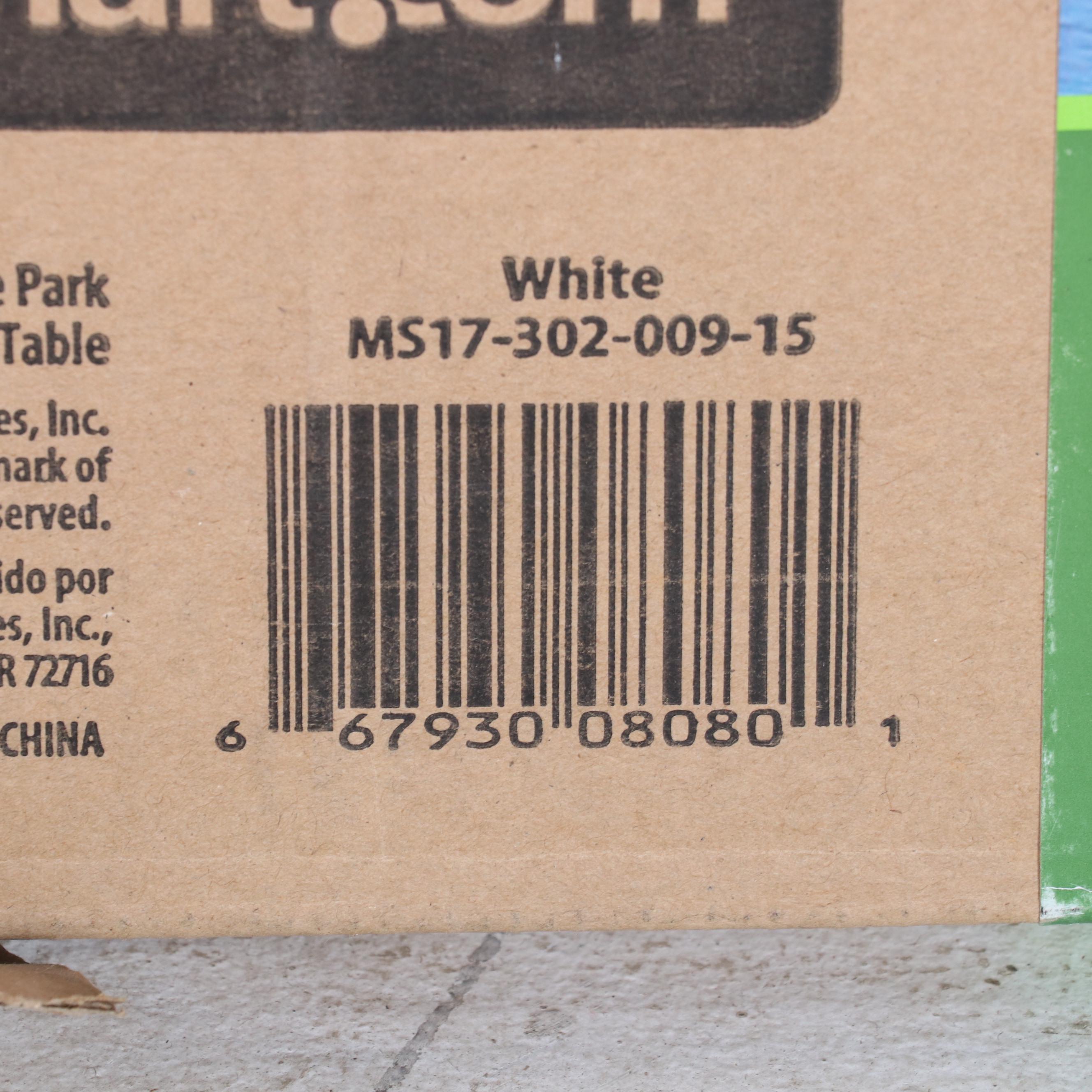 Mainstays Heritage Park Metal Outdoor Dining Table