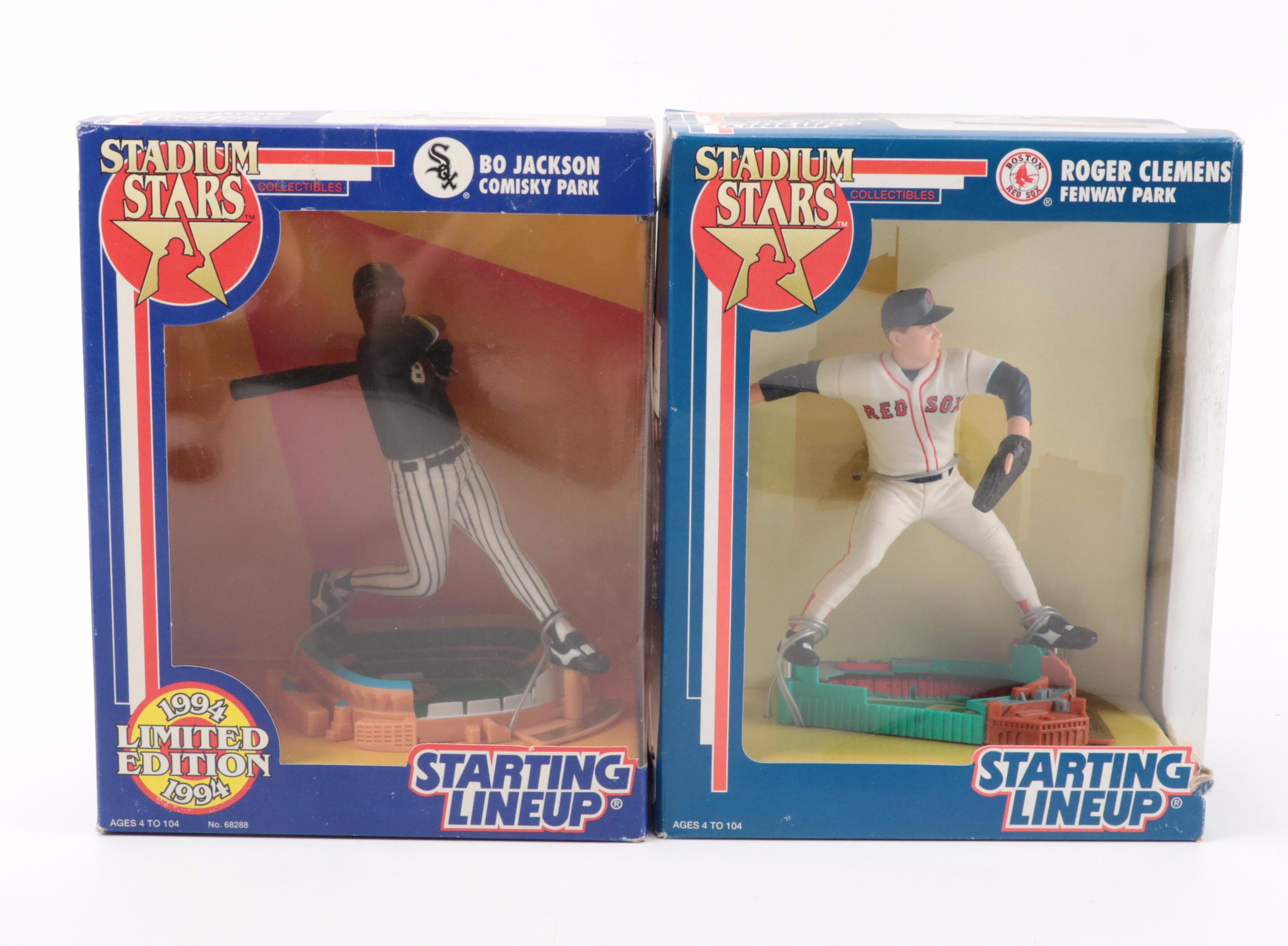 Kenner Starting Lineup Stadium Stars Deion Sanders, More MLB Baseball Figures