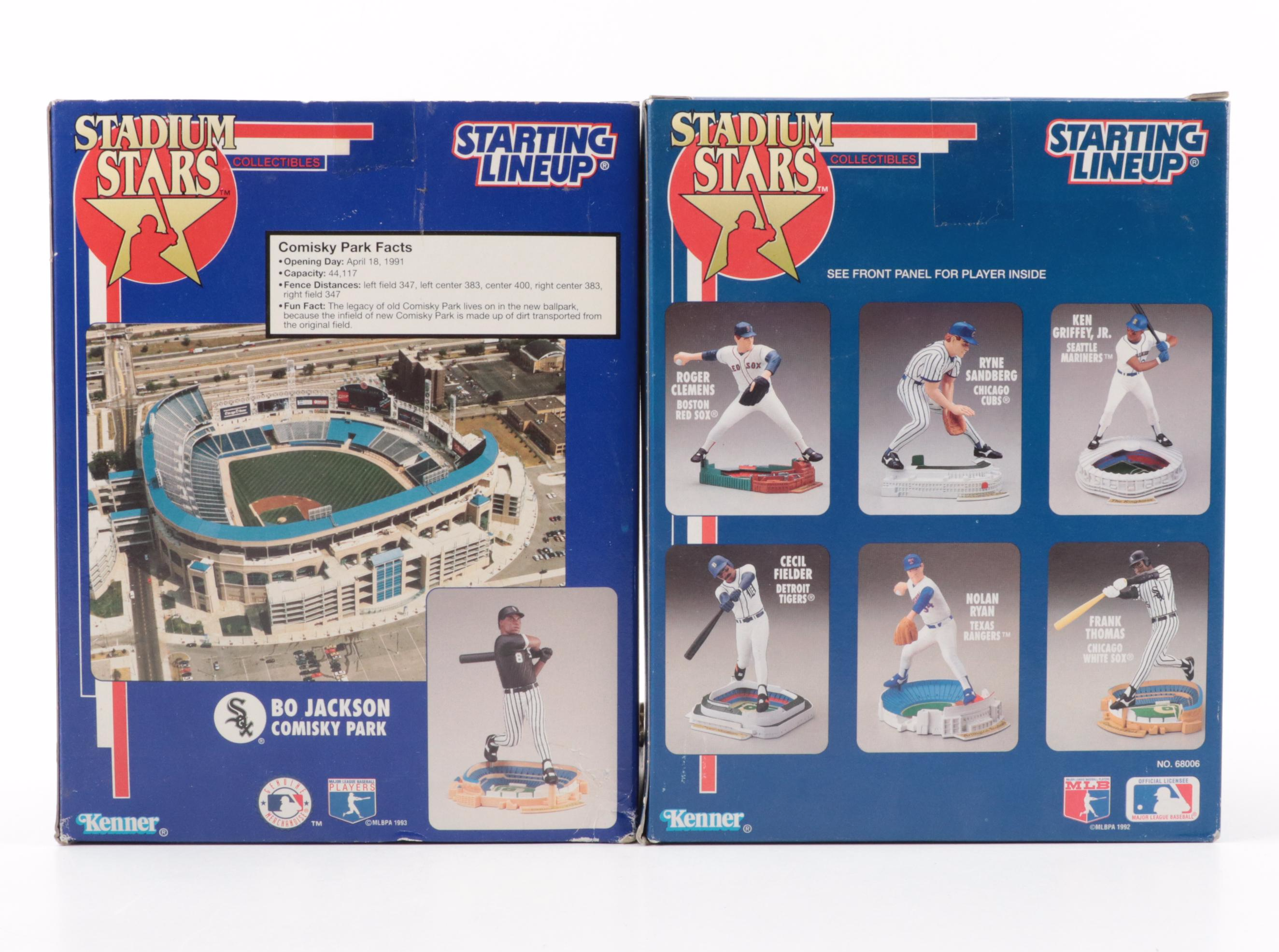 Kenner Starting Lineup Stadium Stars Deion Sanders, More MLB Baseball Figures