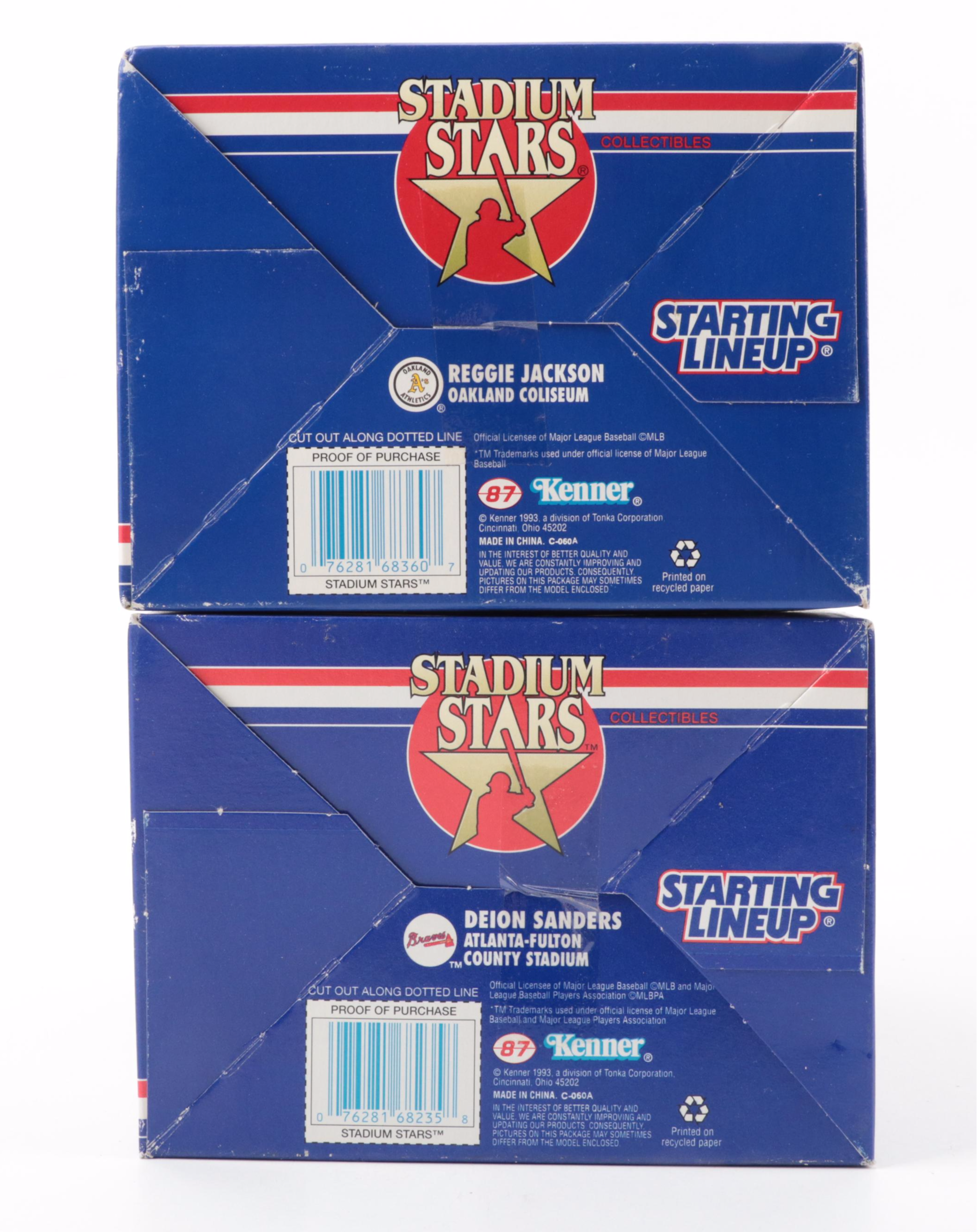 Kenner Starting Lineup Stadium Stars Deion Sanders, More MLB Baseball Figures