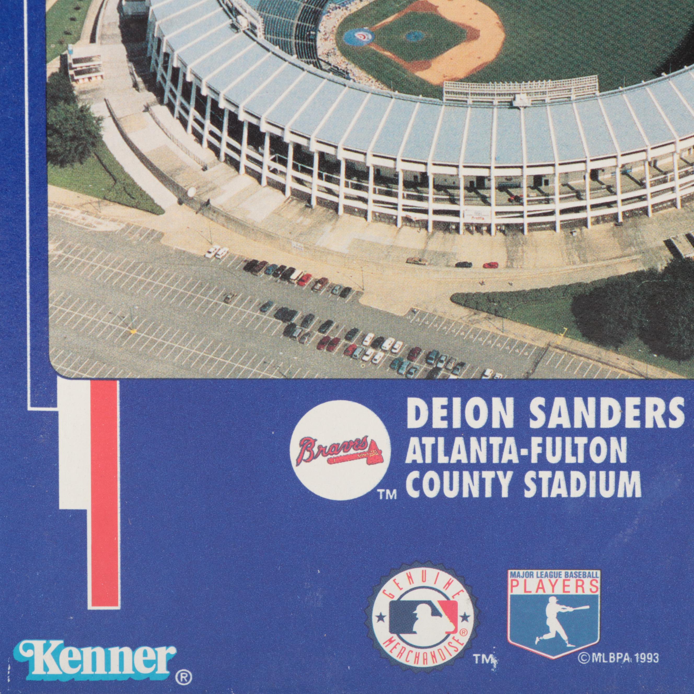 Kenner Starting Lineup Stadium Stars Deion Sanders, More MLB Baseball Figures