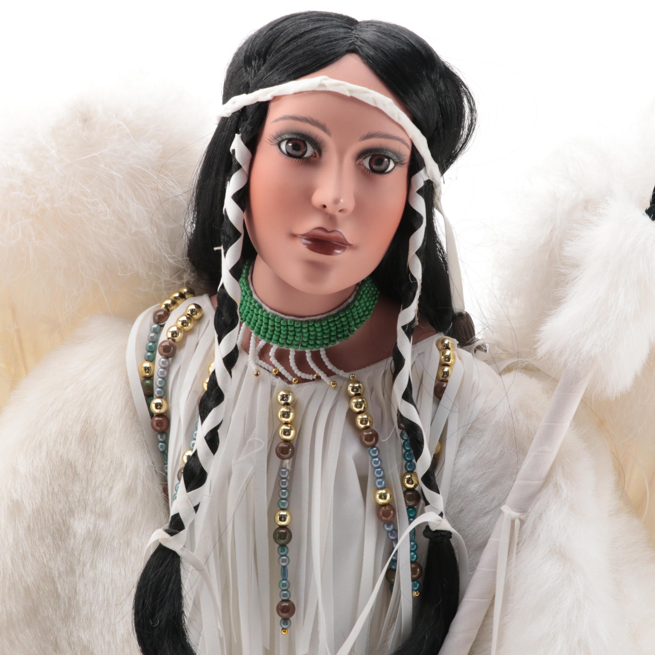 Timeless Collections "Angel Lily" Native American Porcelain Doll