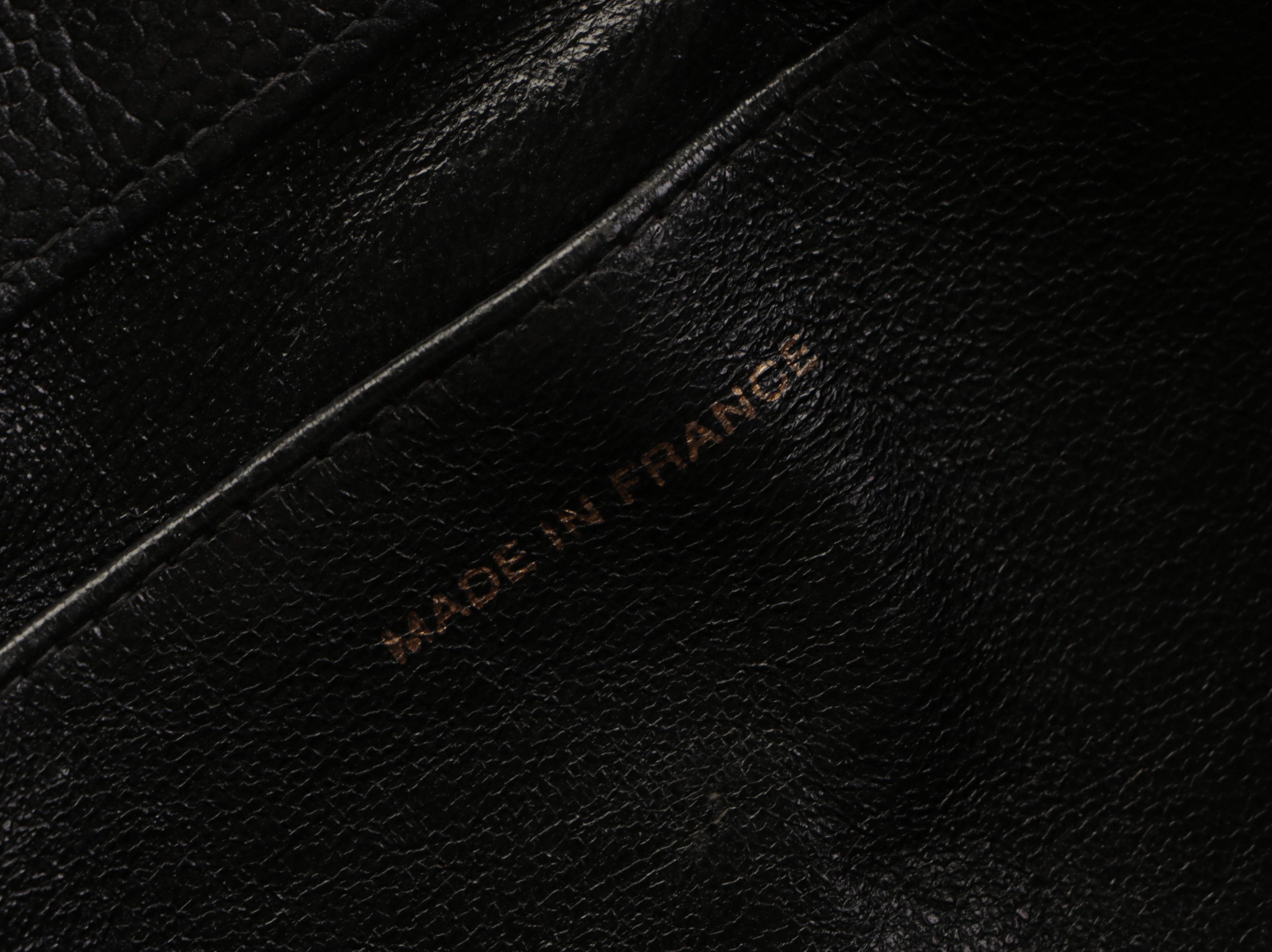 Chanel Classic CC Small Shopper Tote in Black Quilted Caviar Leather