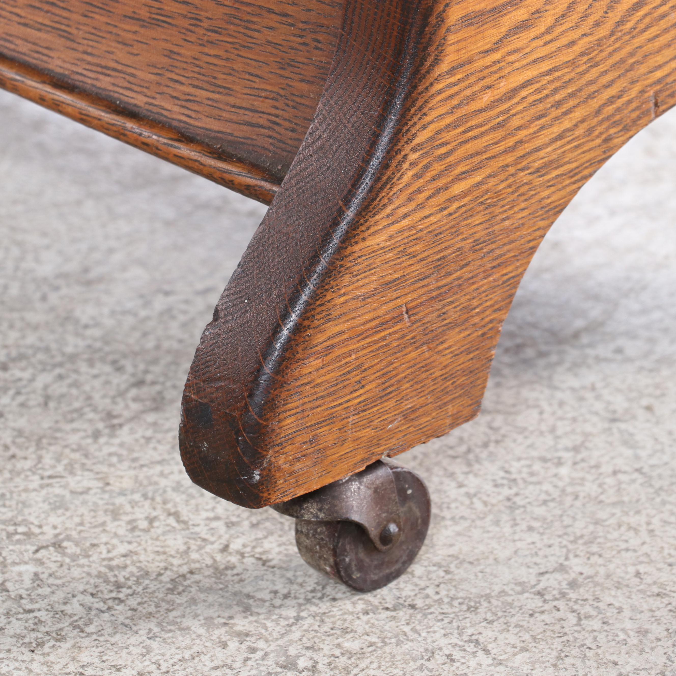 Skandia Furniture Co. "The Viking" Oak Three-Stack Barrister's Bookcase