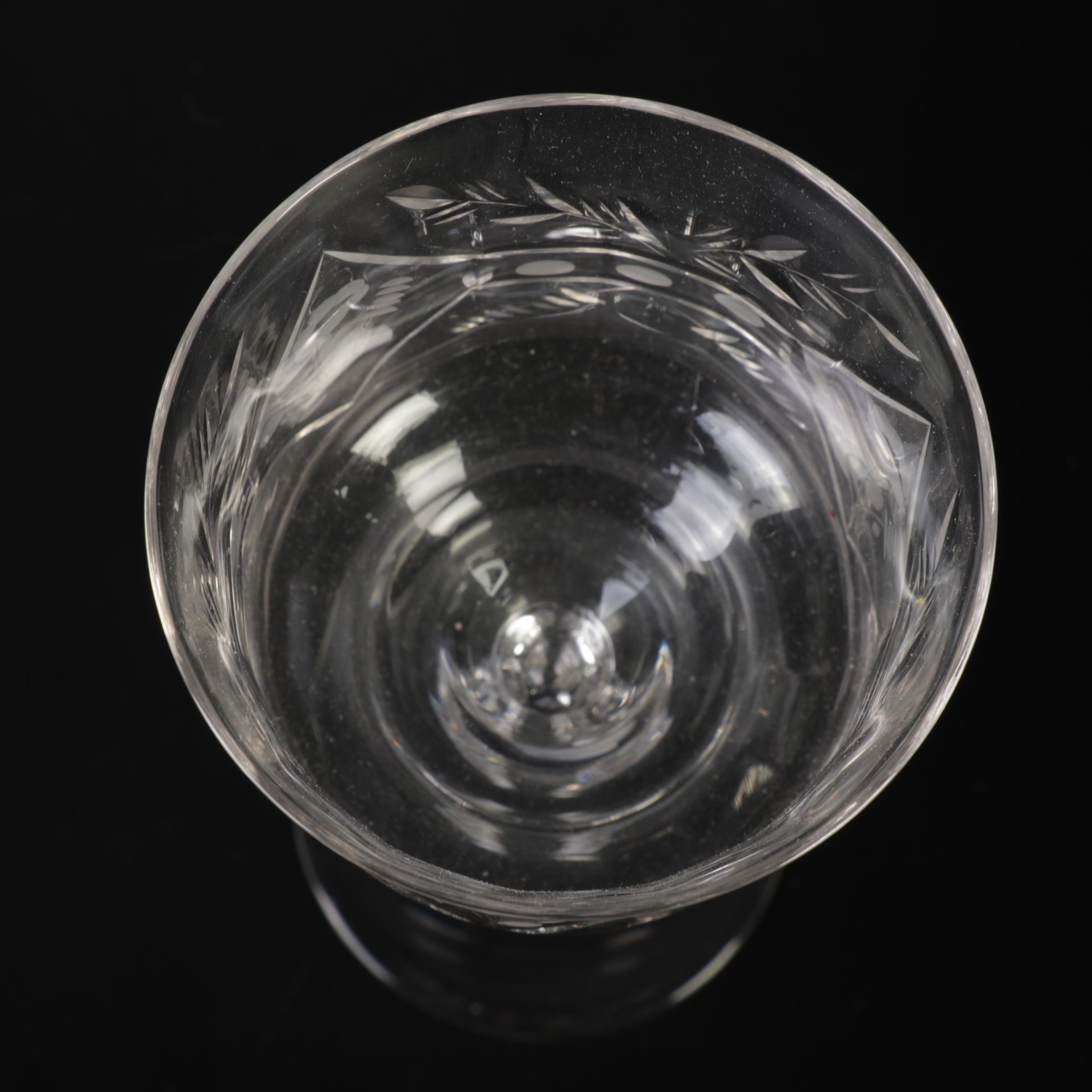 Rock Sharpe "Halifax" Goblets, Wine Glasses, Champagne Coupes and Cocktail Glass