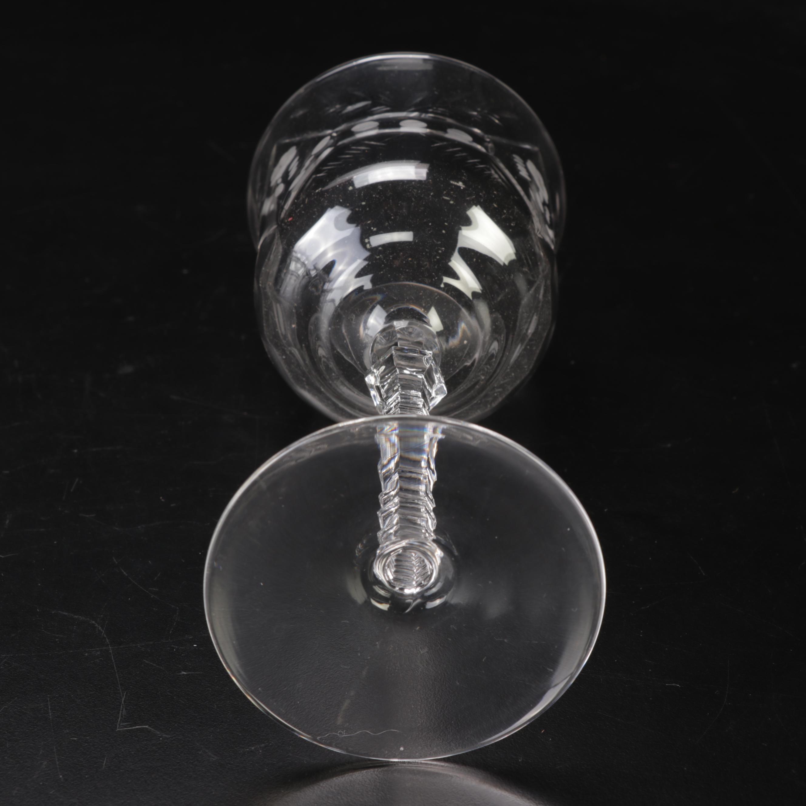 Rock Sharpe "Halifax" Goblets, Wine Glasses, Champagne Coupes and Cocktail Glass