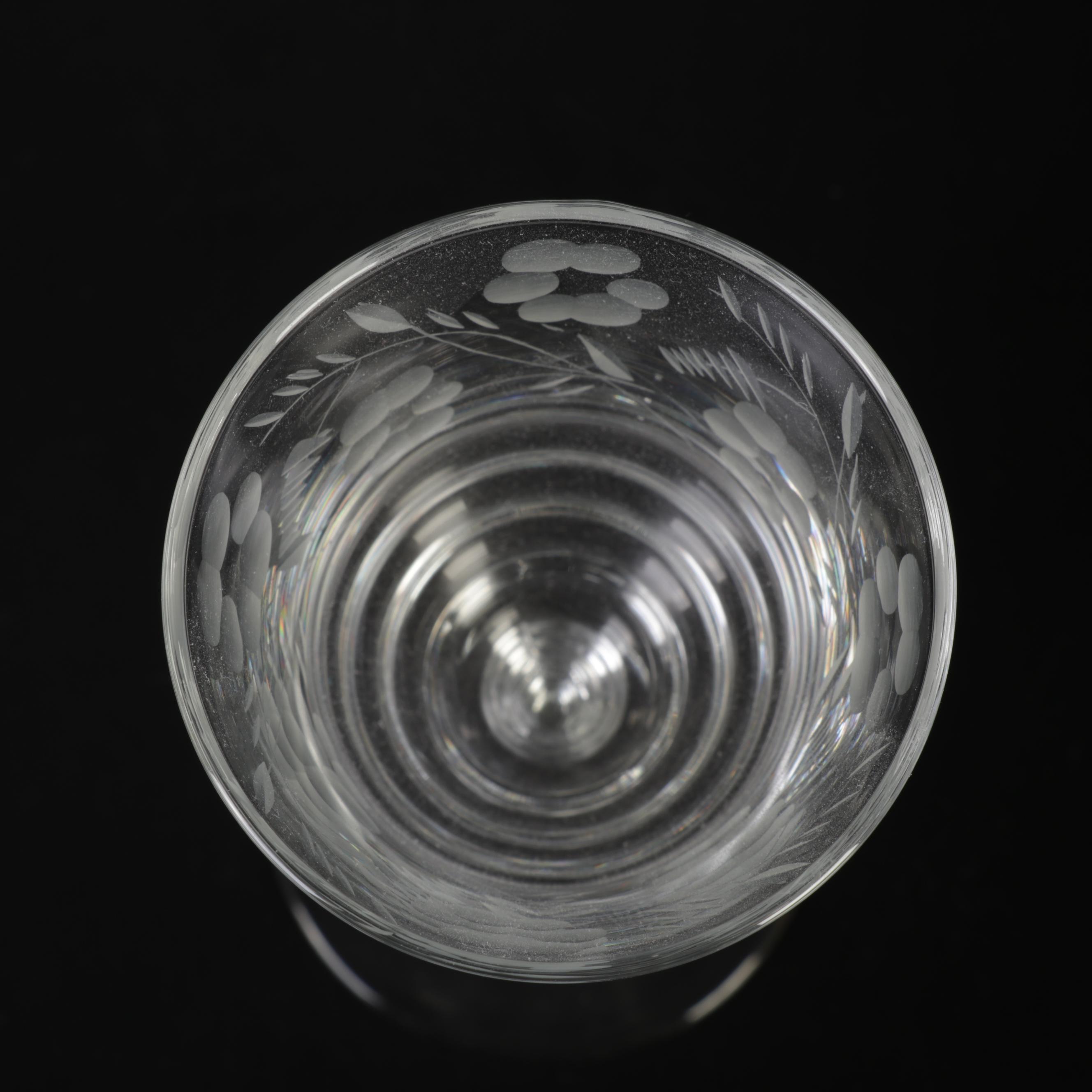 Rock Sharpe "Halifax" Goblets, Wine Glasses, Champagne Coupes and Cocktail Glass