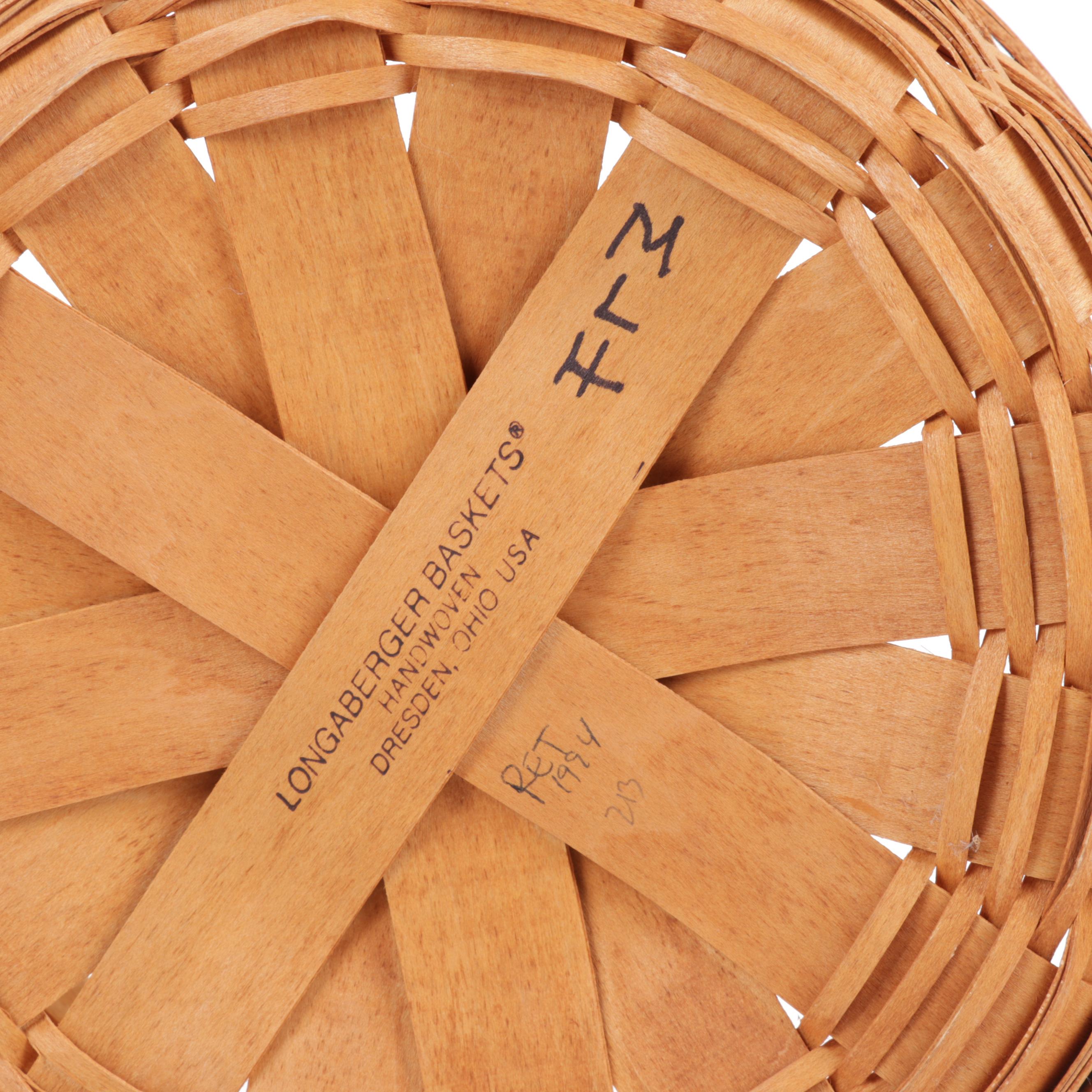 Longaberger and Royce Craft Basket Collection With Liners