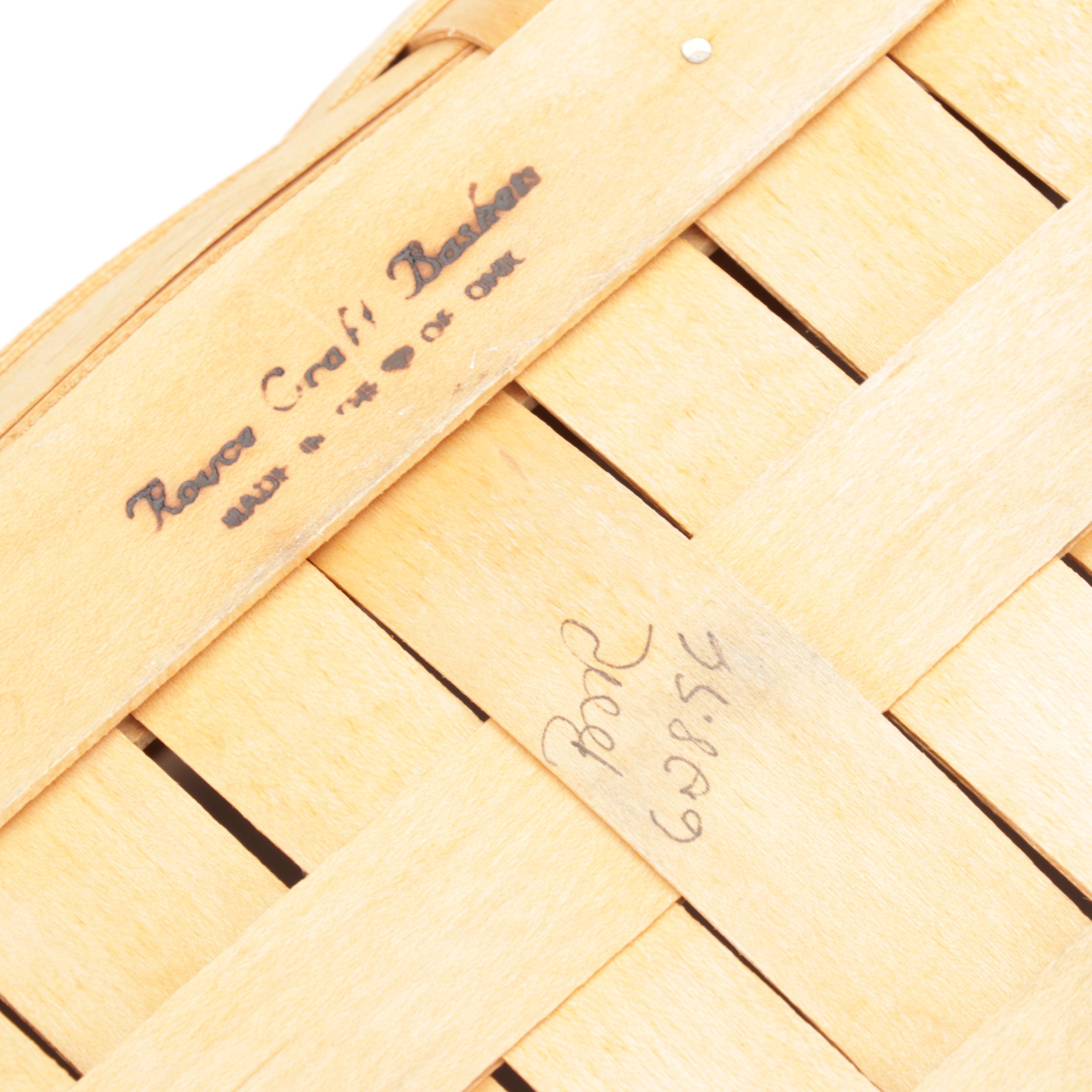 Longaberger and Royce Craft Basket Collection With Liners