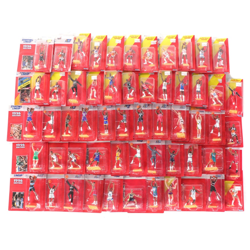 Kenner Starting Lineup NBA Basketball Figures Including Michael Jordan