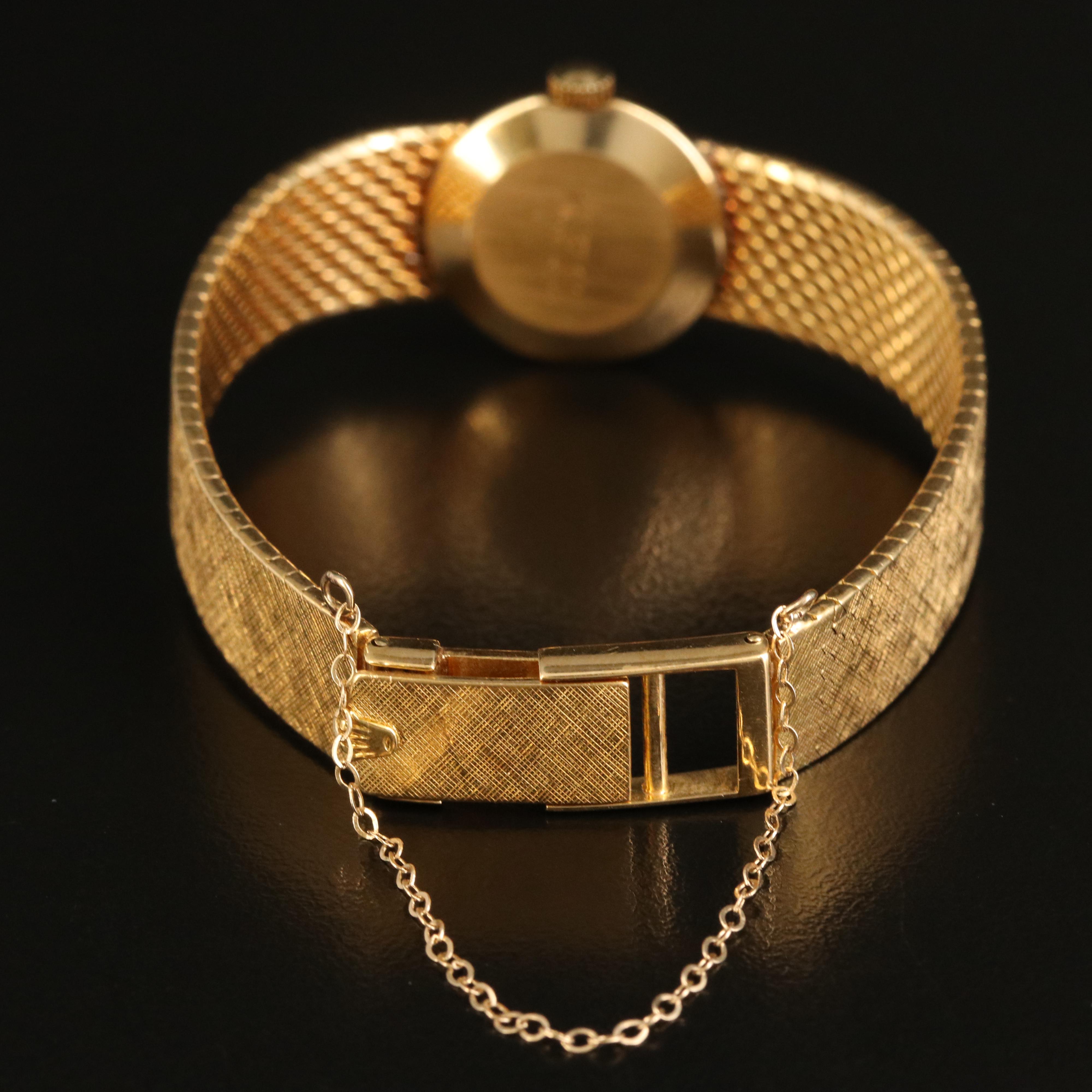 18K Rolex Precision Stem Wind Watch