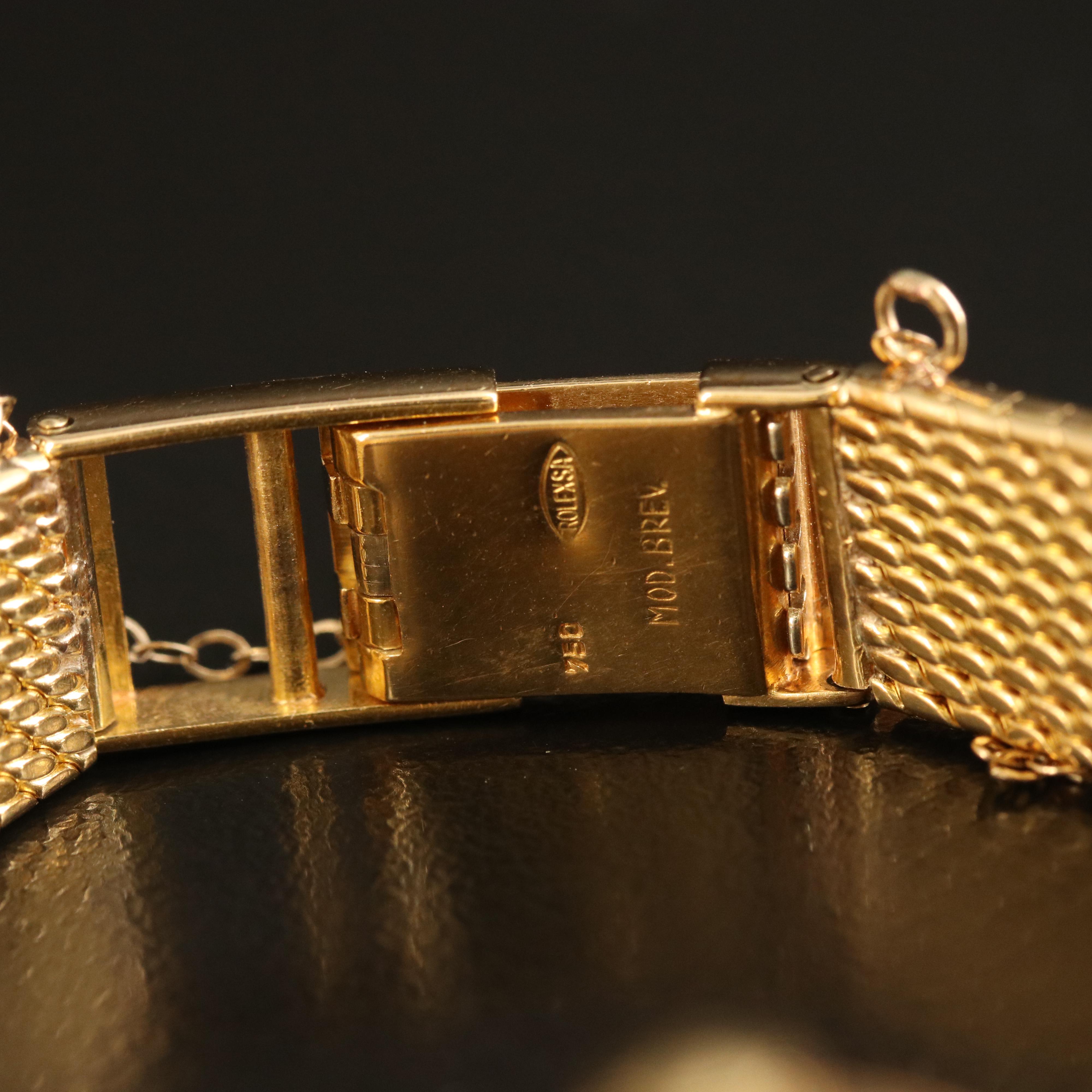 18K Rolex Precision Stem Wind Watch