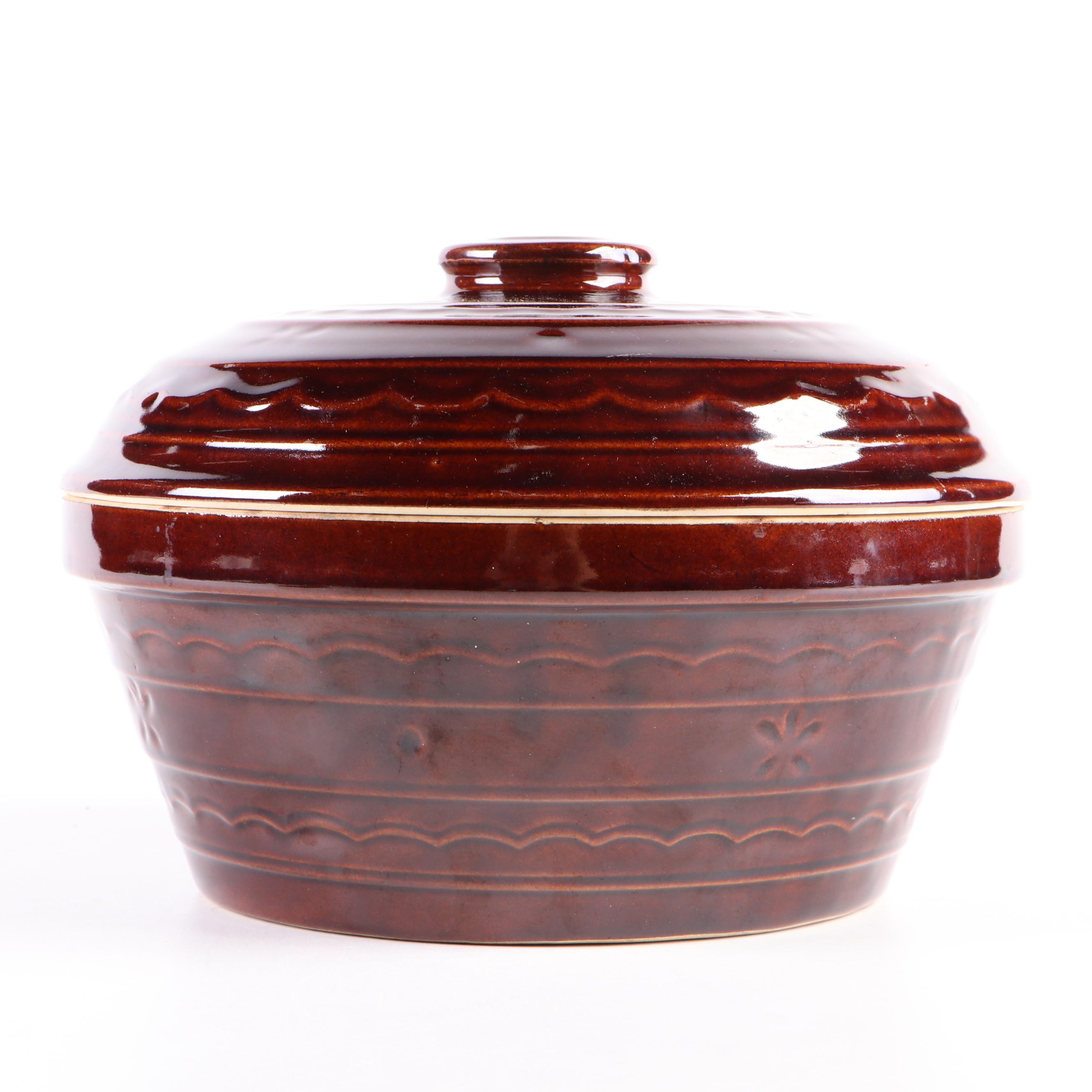 Mar-Crest Stoneware Mixing Bowls and Casseroles