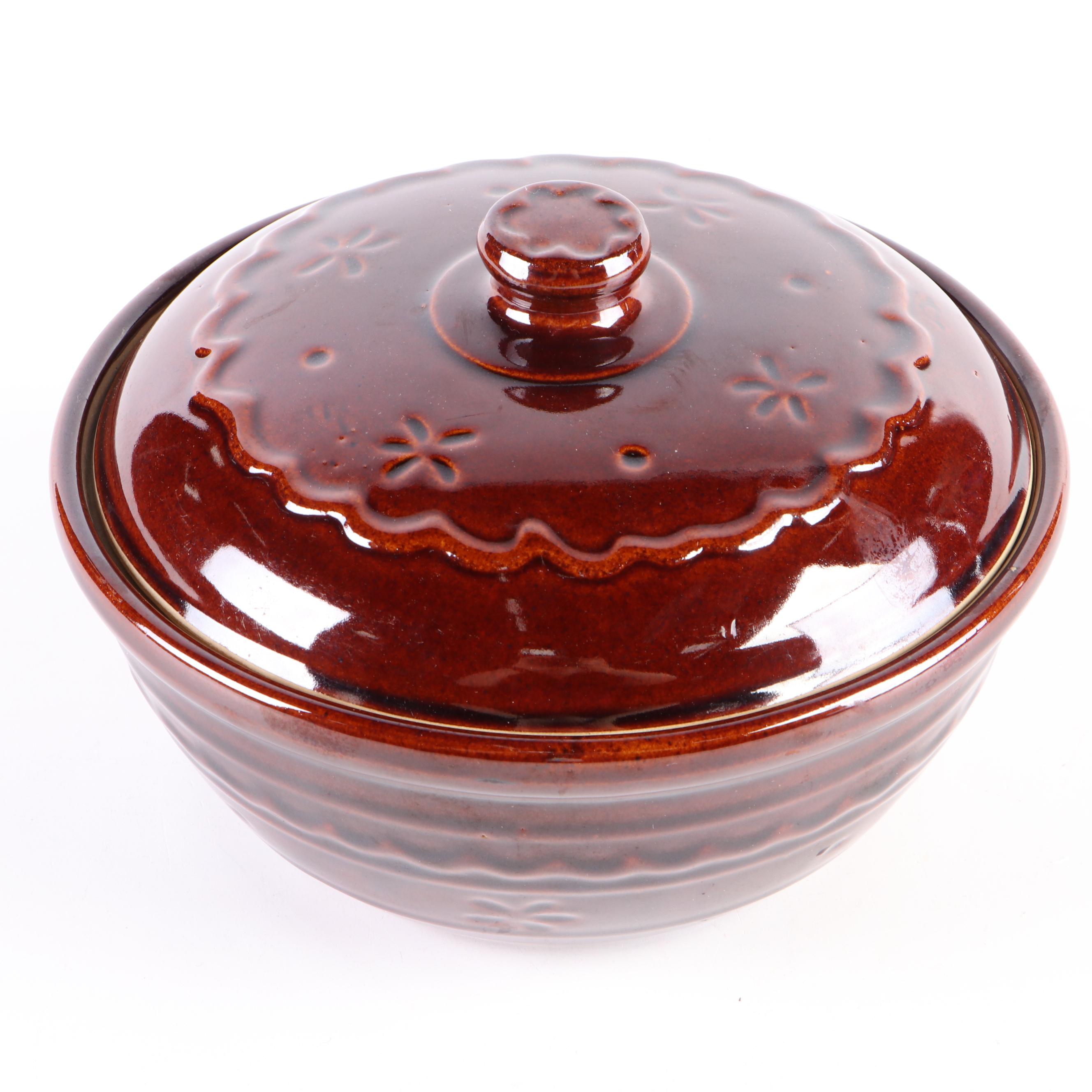 Mar-Crest Stoneware Mixing Bowls and Casseroles