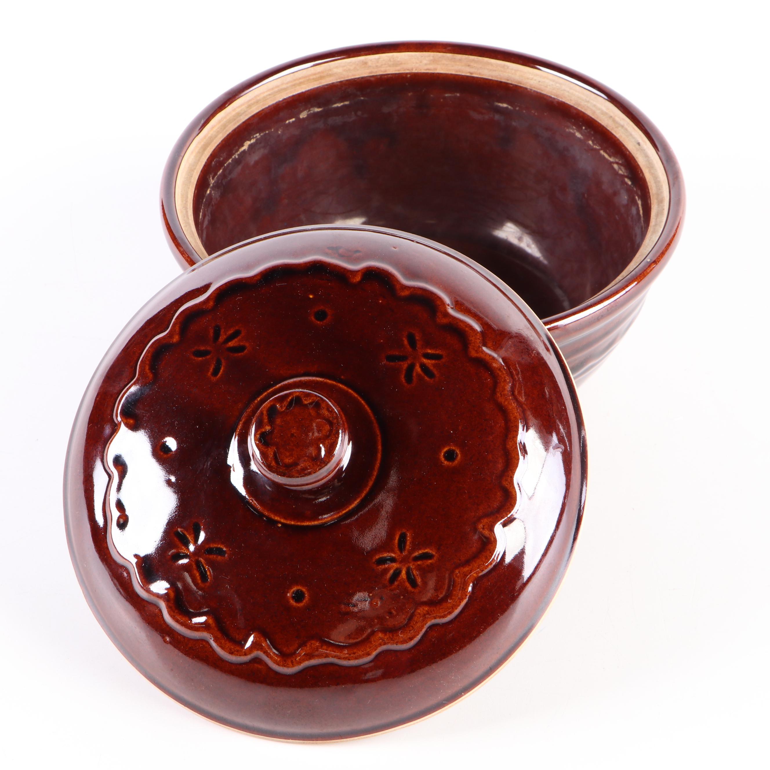 Mar-Crest Stoneware Mixing Bowls and Casseroles