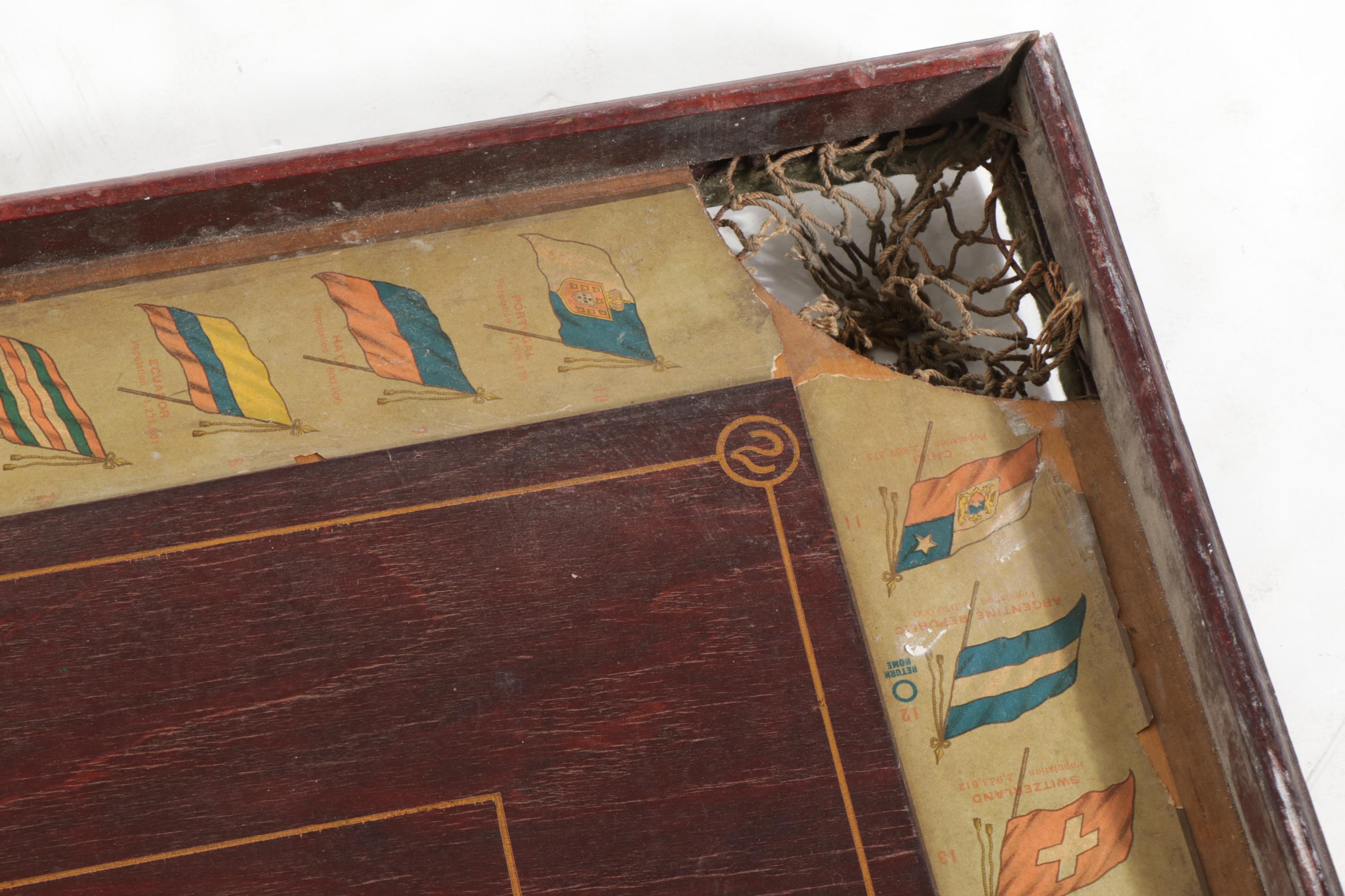 Archarena Combination Star Game Board, 1900s