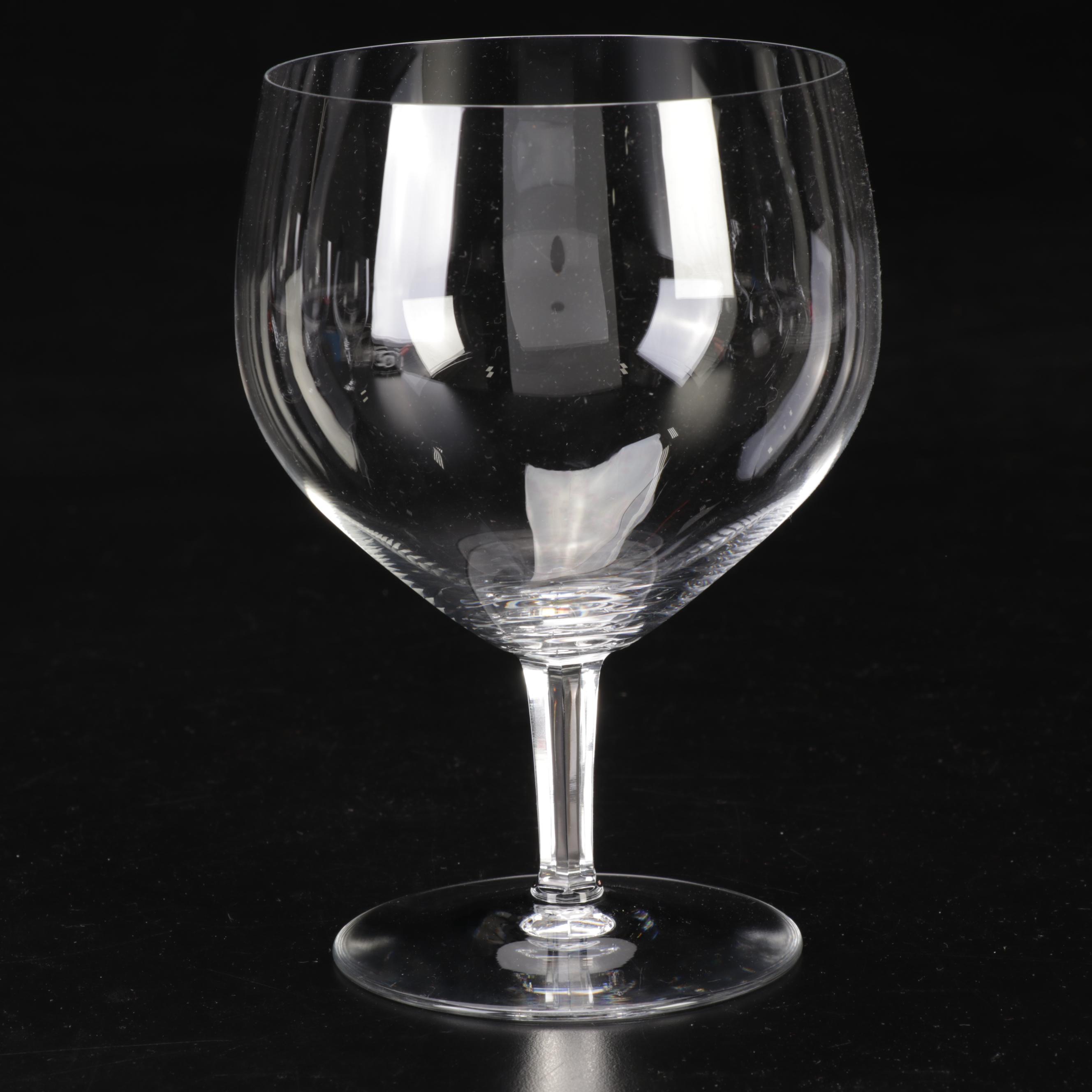 Baccarat "Rabelais" Oversized Red Wine Glasses, 20th Century