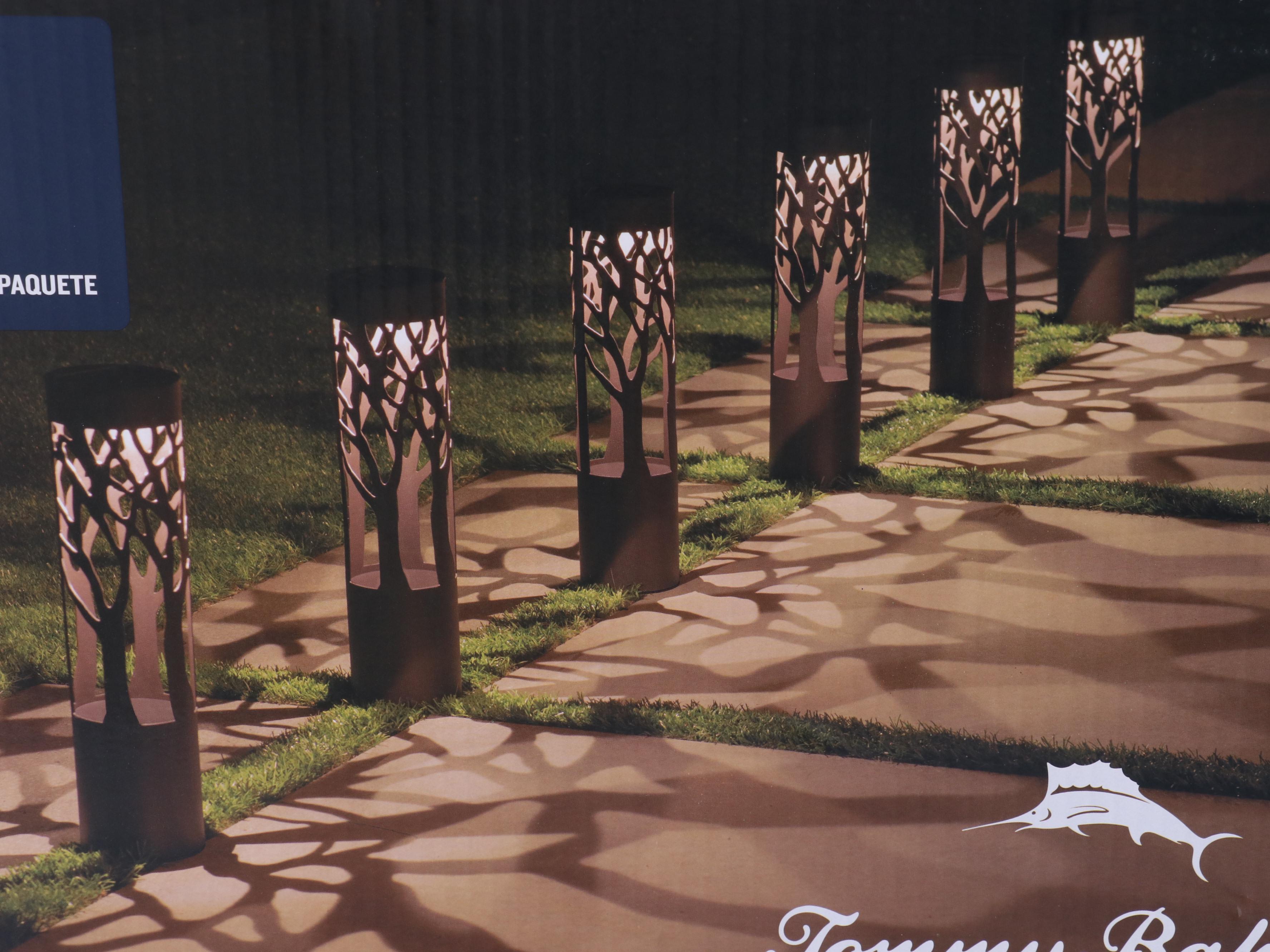Tommy Bahama Solar LED Pathway Bollard Lights