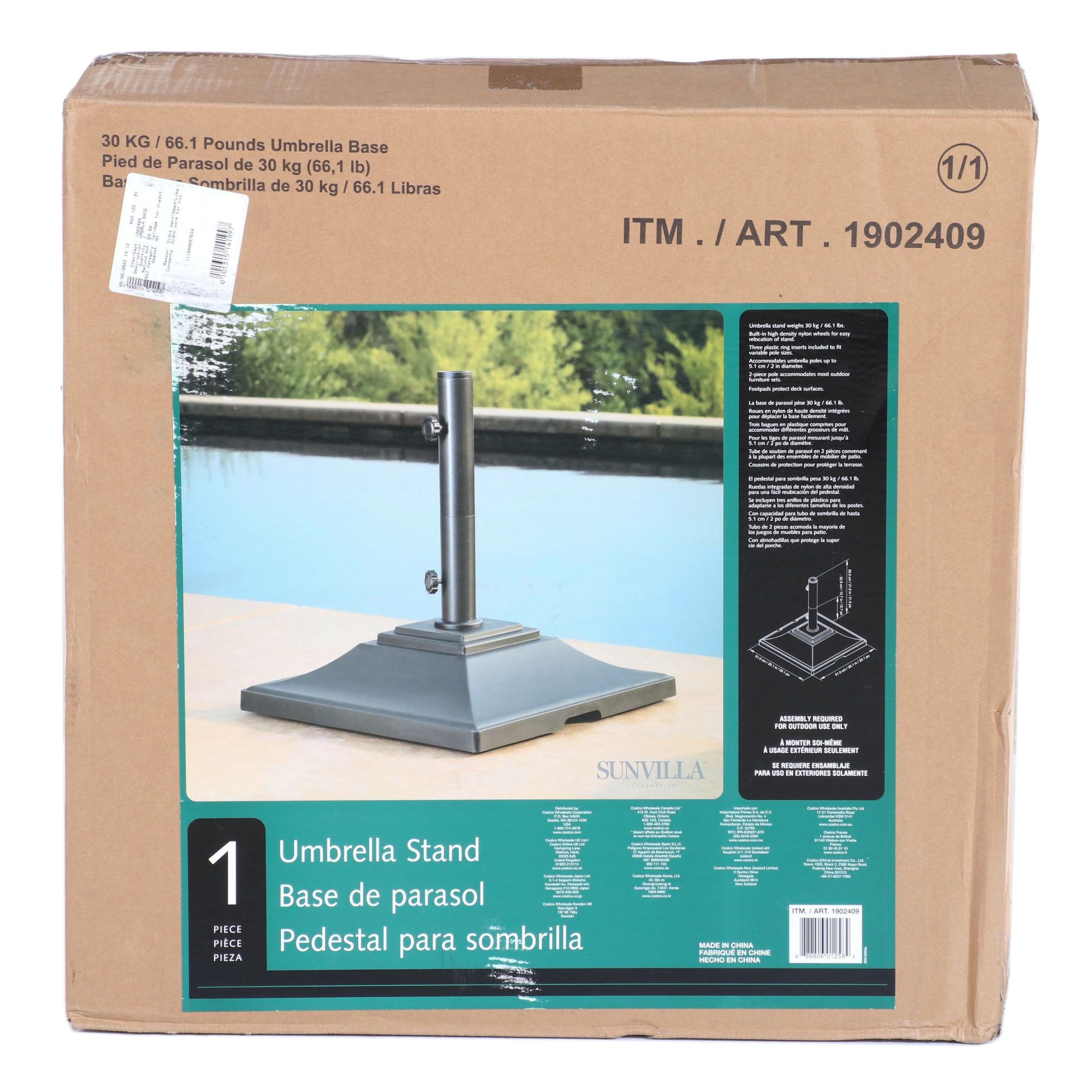 Sunvilla Umbrella Stand EBTH