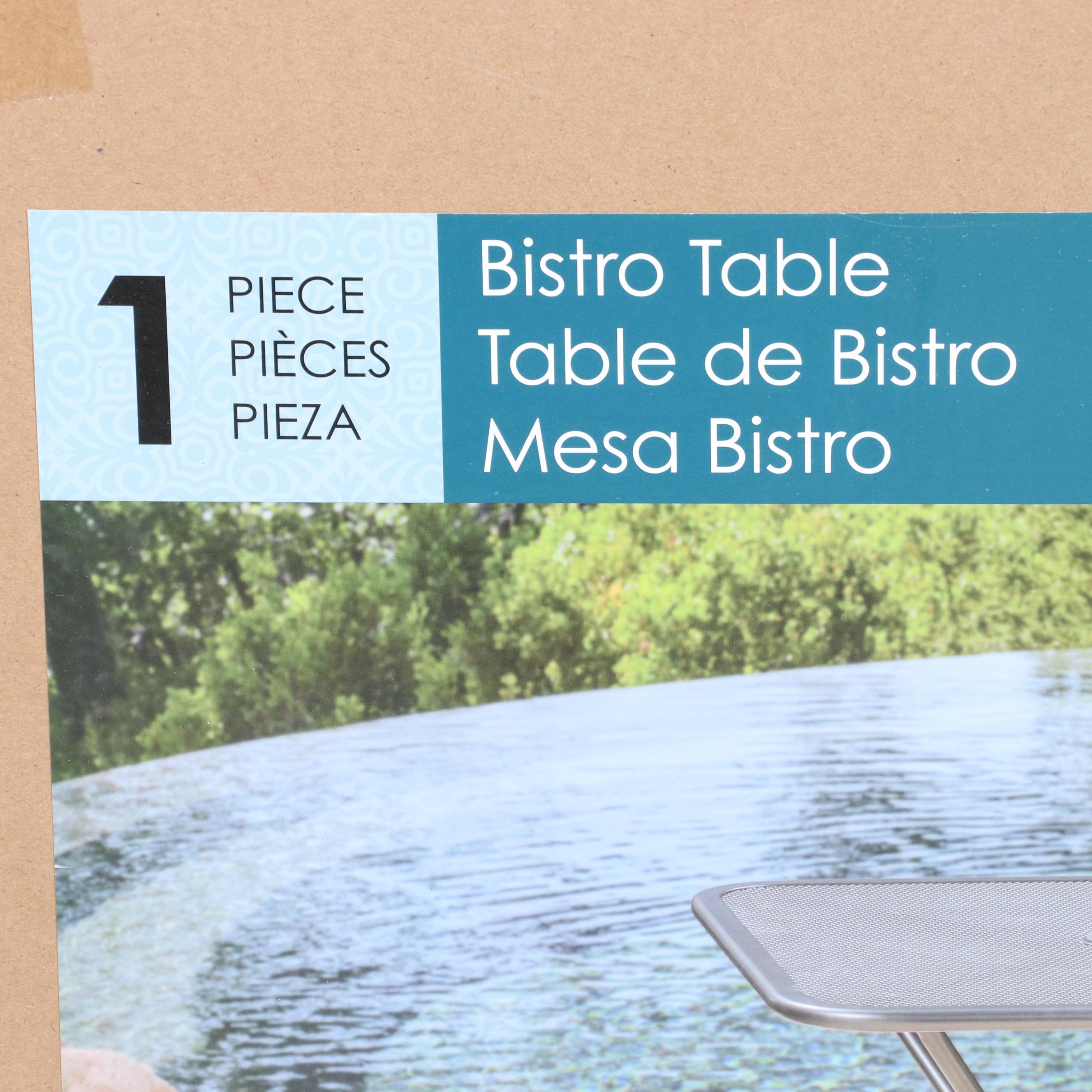 Sunvilla Stainless Steel Mesh Bistro Table